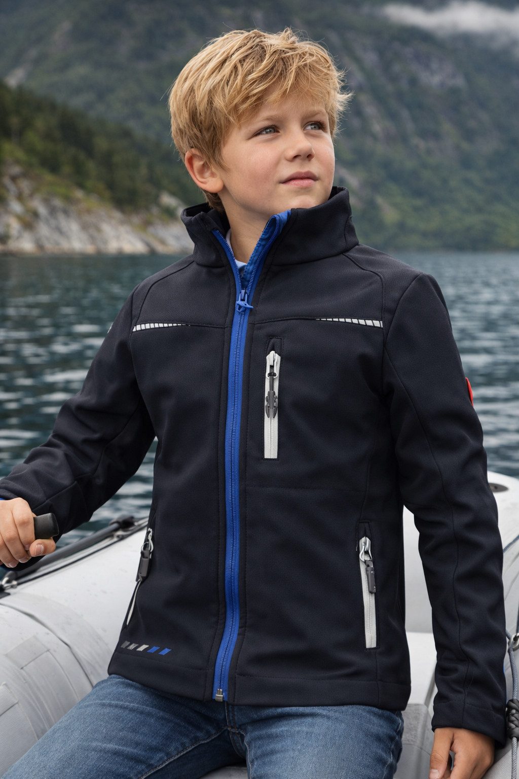 Engelbert Strauss Softshelljacke Kinder Softshelljacke e.s.motion 2020 – wind- & wasserabweisend (64041)