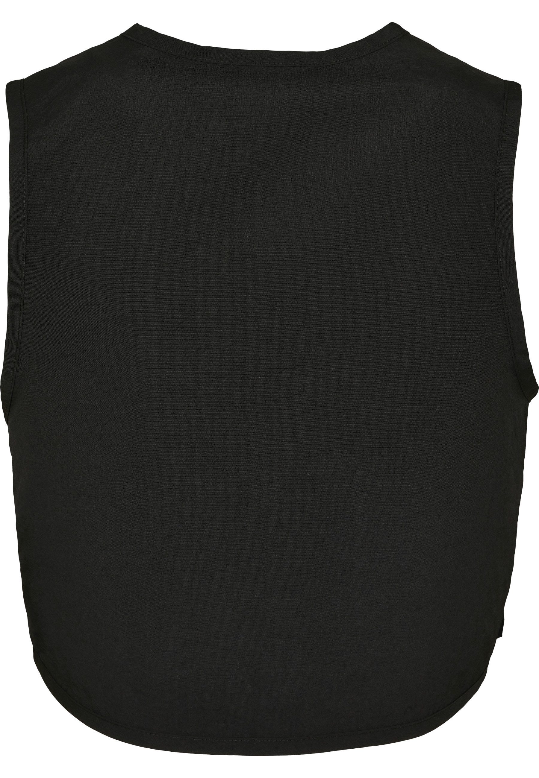 URBAN CLASSICS Jerseyweste Urban Classics Damen Ladies Short Tactical Vest (1-tlg)
