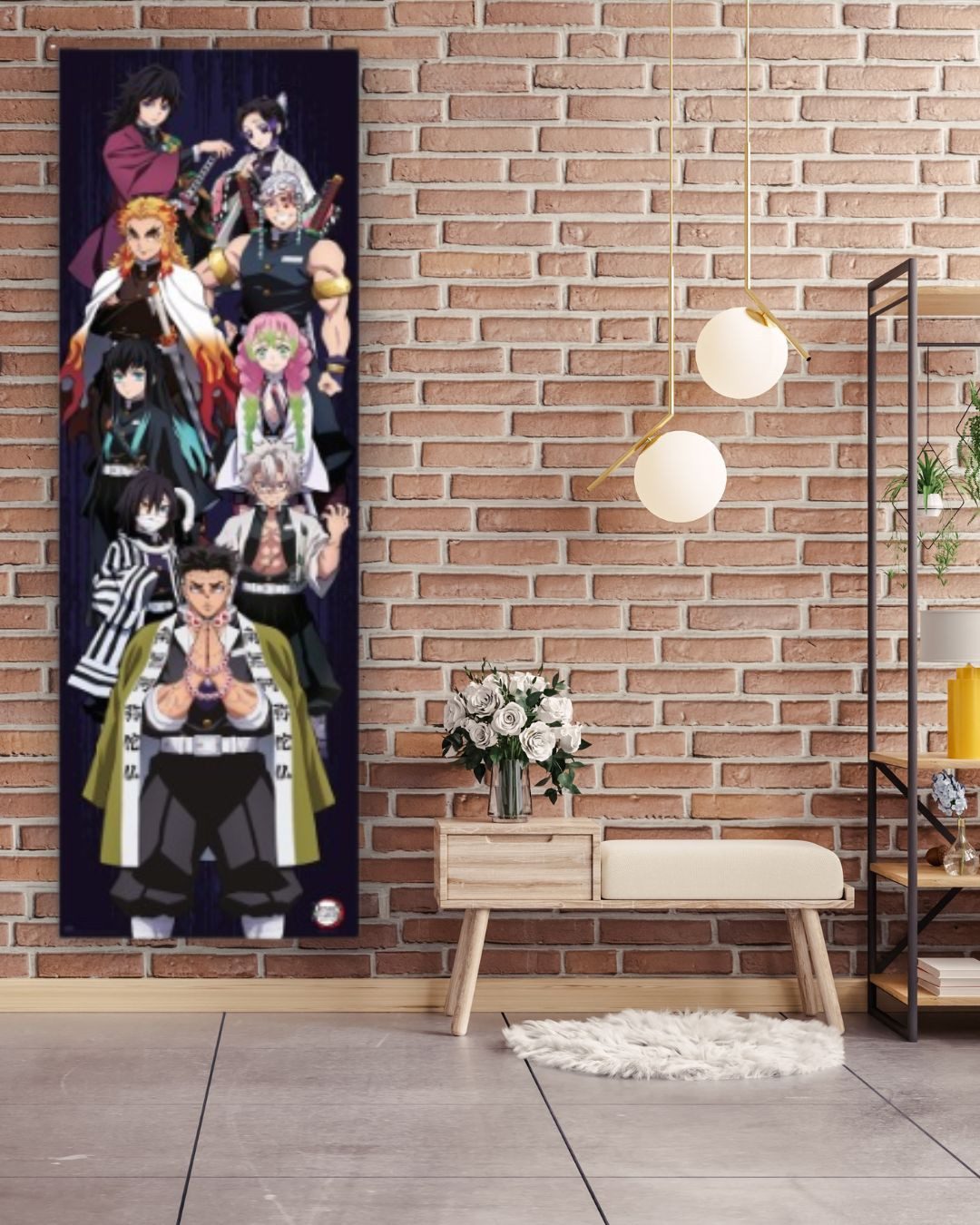 Grupo Erik Poster Demon Slayer Langbahnposter 53 x 158 cm günstig online kaufen