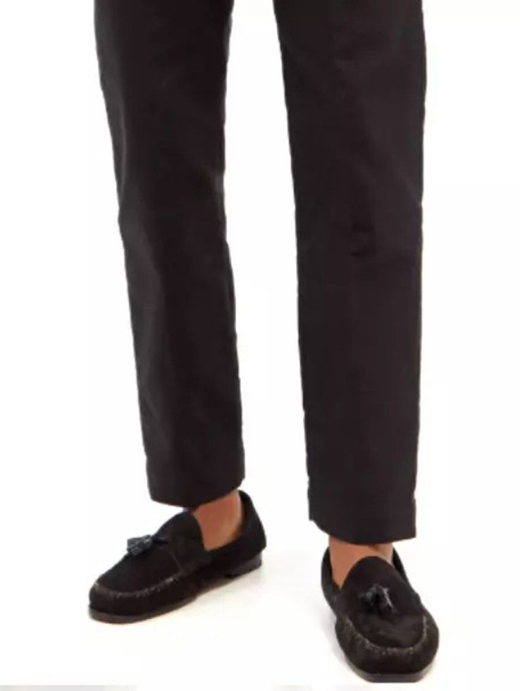 Tom Ford Berwick Schuhe Lammfell Tasselled Suede Mokassins Loafer Aus geschmeidigem Kalbsleder in edlem Wildleder-Finish