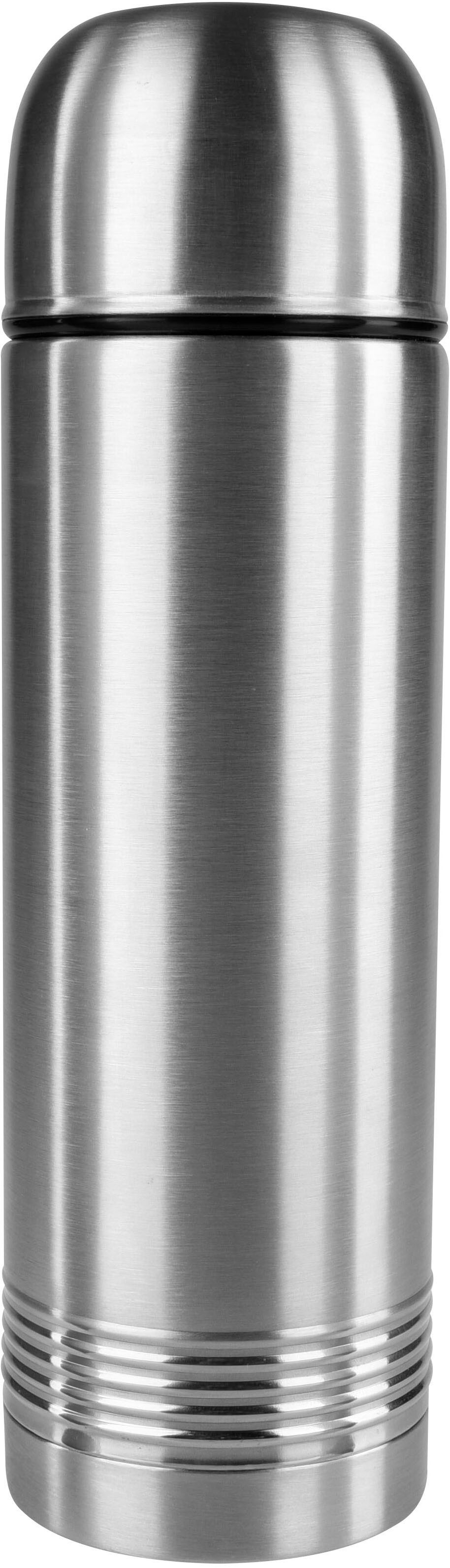 Emsa Isolierkanne Senator, 1 l, stundenlanger Geschmack, Safe Loc Verschluss, 12h heiß, 24h kalt