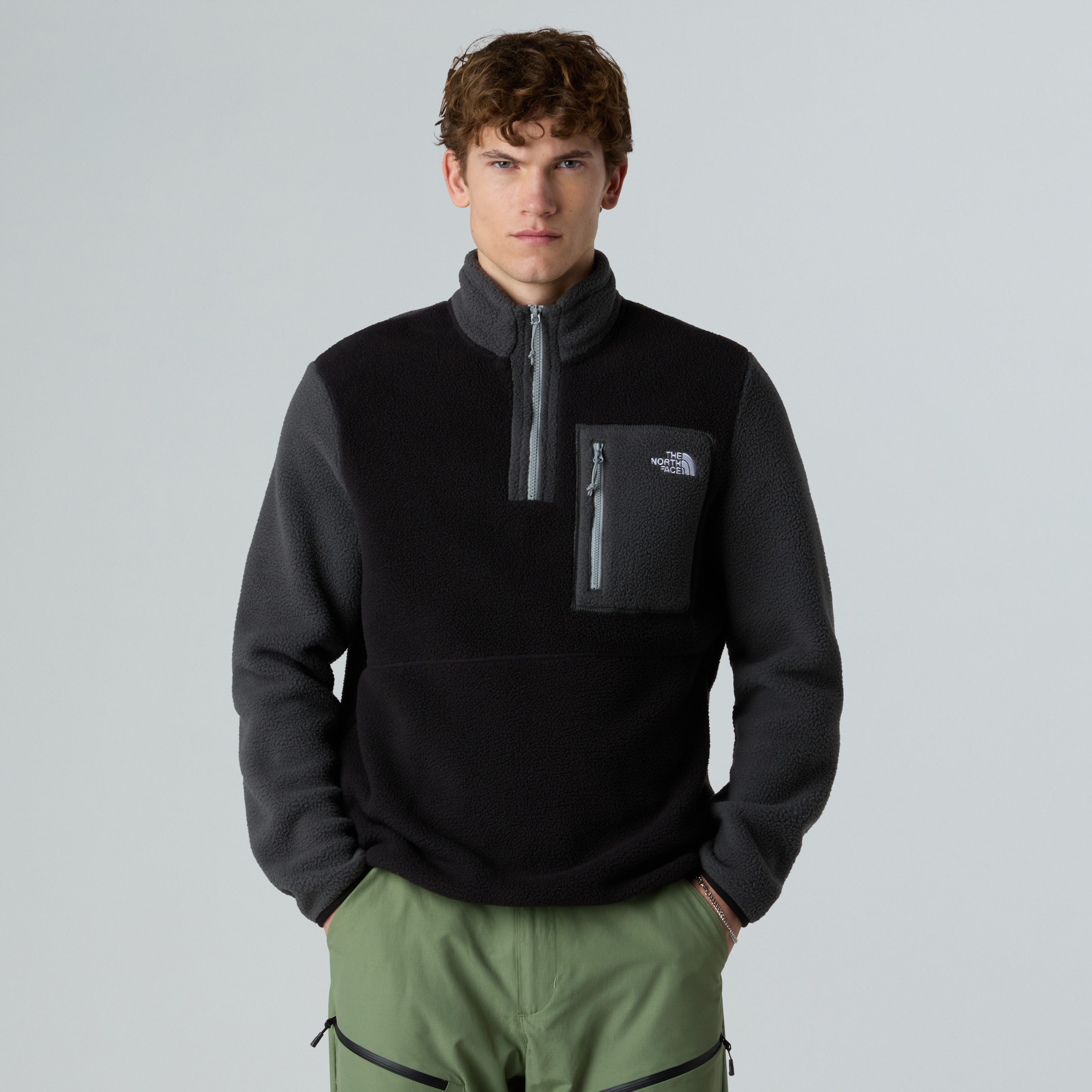 The North Face Strickfleece-Pullover M YUMIORI 1/4 ZIP (1-tlg) günstig online kaufen