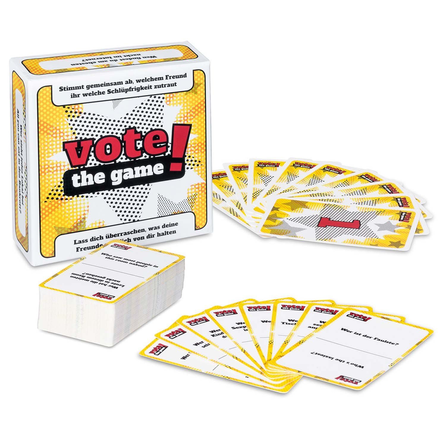 Goods+Gadgets Spiel, The Voting Game Partyspiel Personality Therapy Gesellschafts-Spiel, Lerne Deine Freunde Besser kennen!