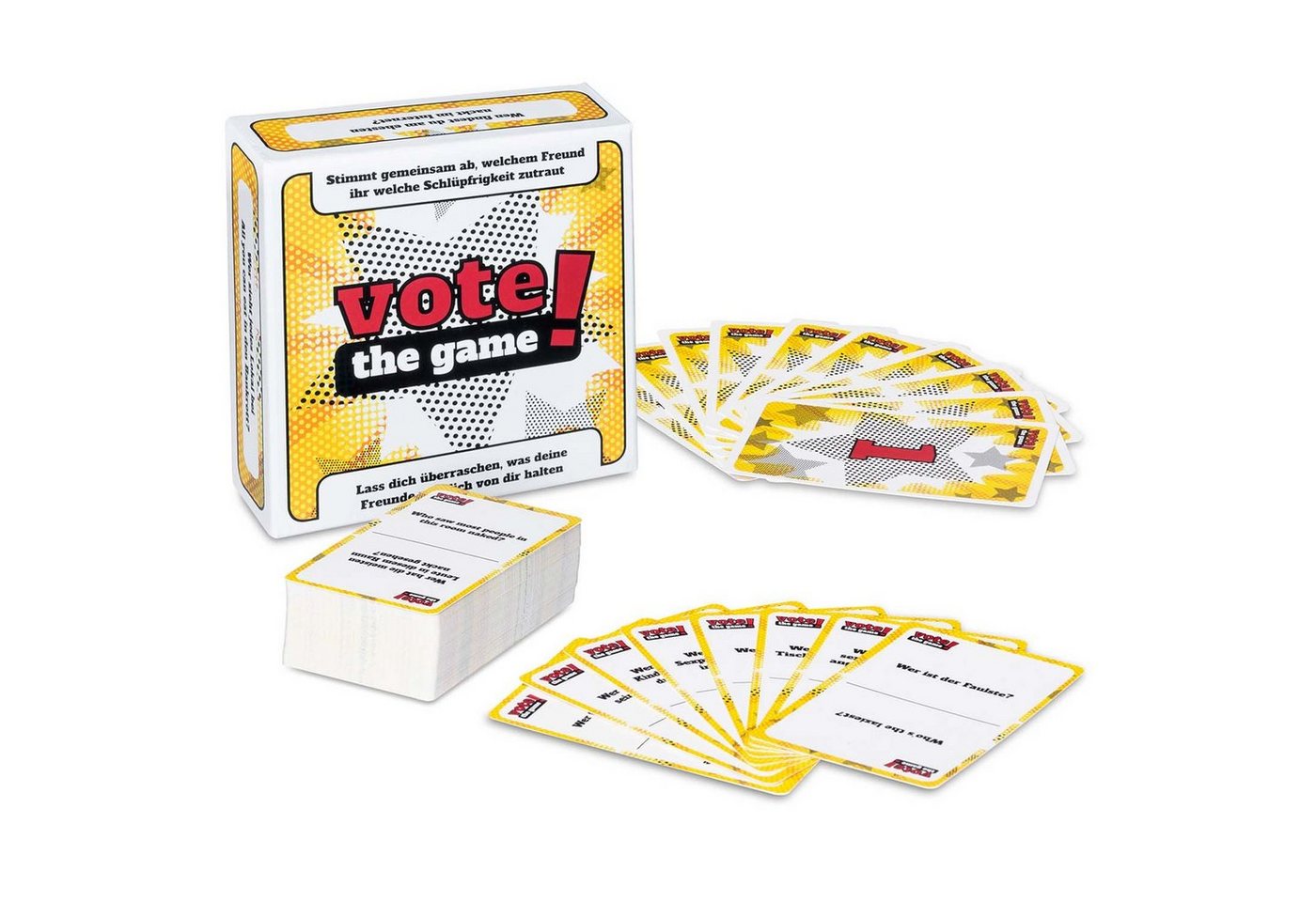 Goods+Gadgets Spiel The Voting Game – Personality Partyspiel, soziales & Gruppenspiel, The Voting Game Partyspiel, Lerne Deine Freunde Besser kennen!