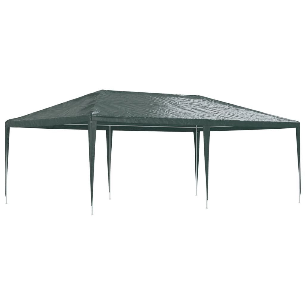vidaXL Partyzelt Profi-Partyzelt 4×6 m Grün 90 g/m²