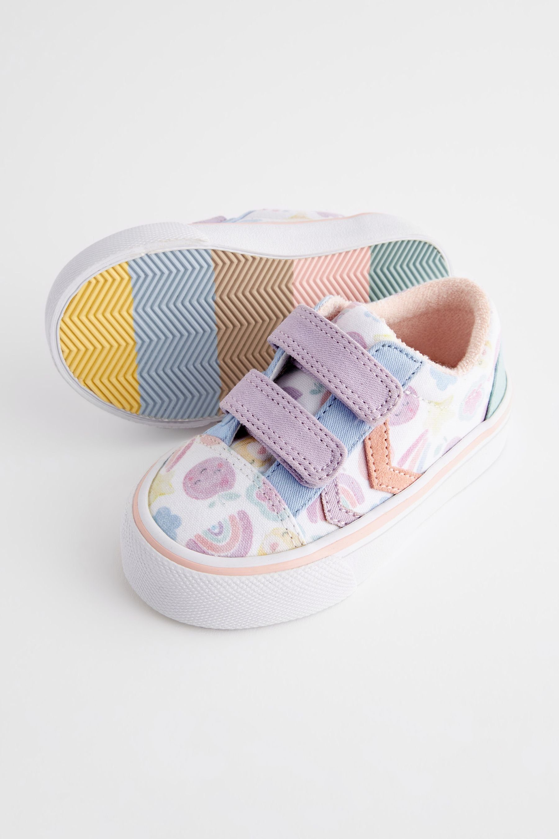 (1-tlg) Bedruckte Turnschuhe Multi Pastel Sneaker Next