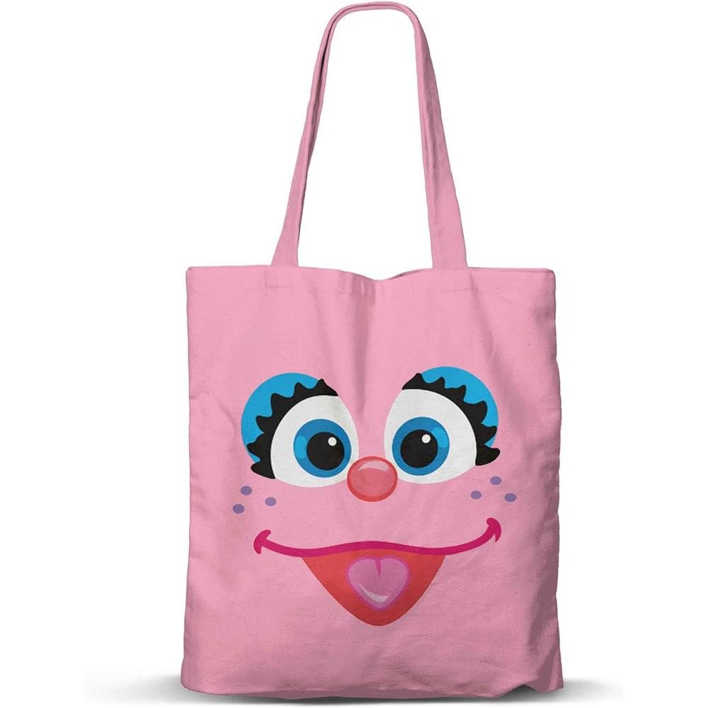 Karactermania Shopper Abby Cadabby Einkaufstasche im Face Design Rosa, FAN Shopping Einkaufstasche