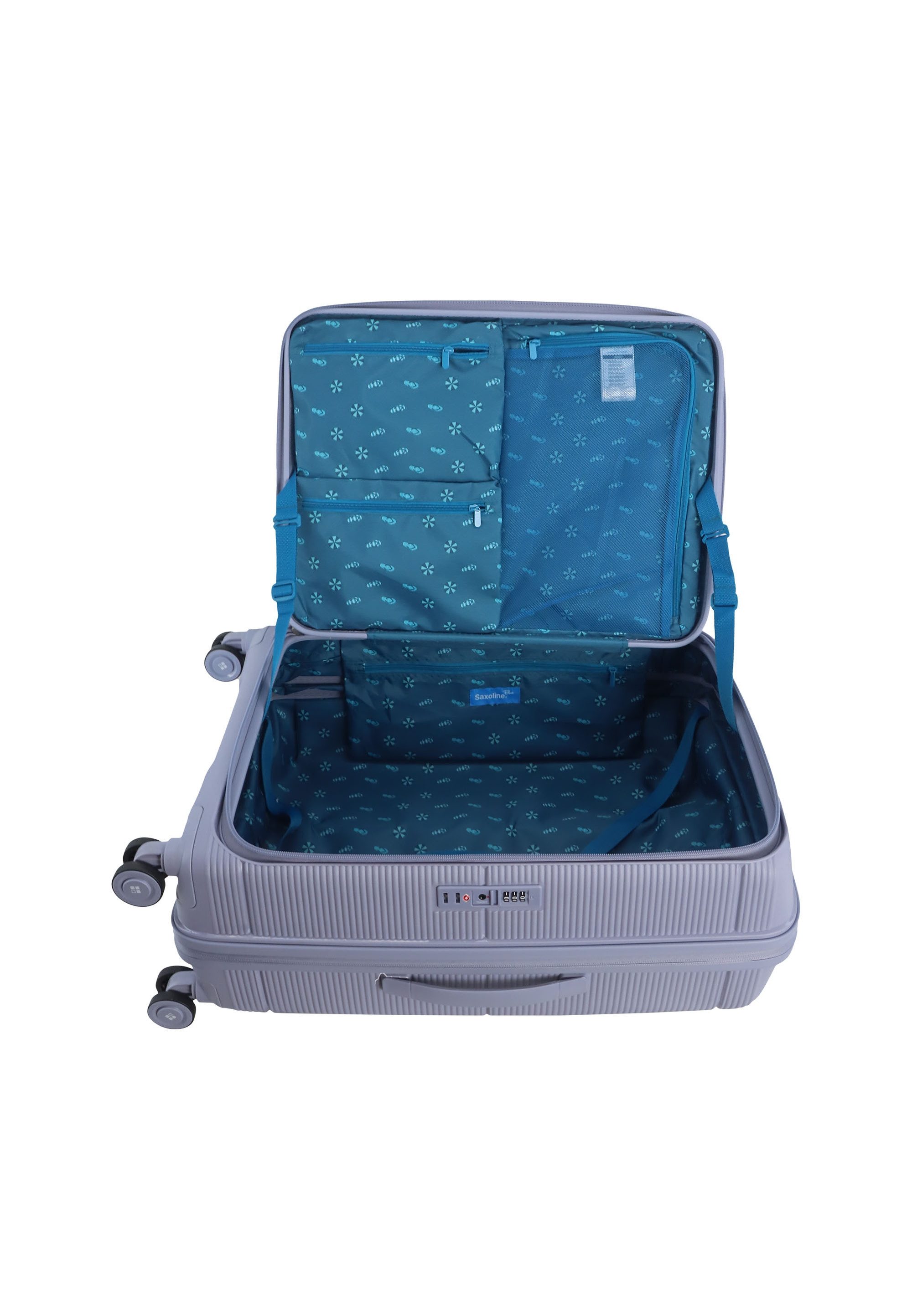 Saxoline® Koffer Boho, aus Polypropylen-Material