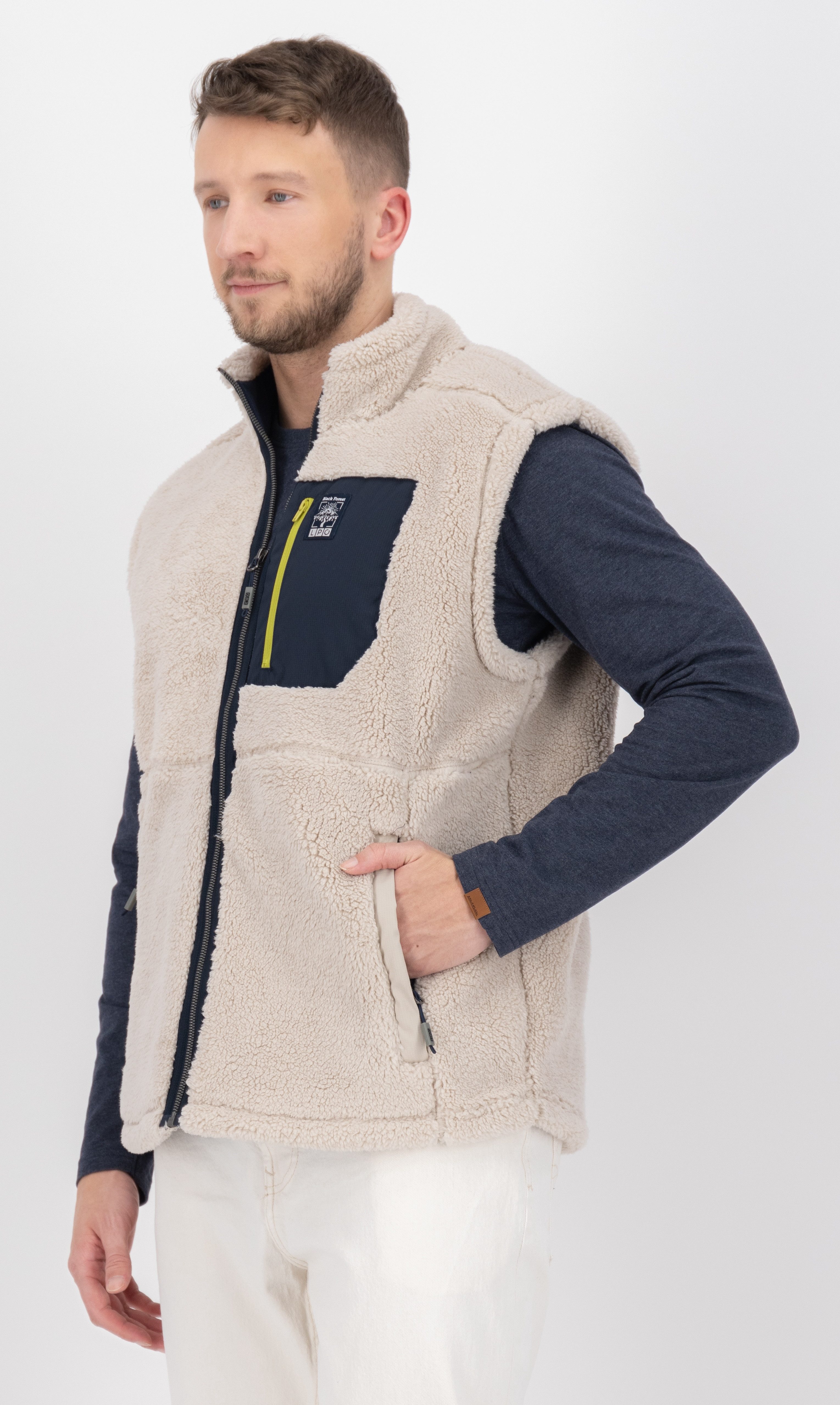 LPO Fleeceweste RAVIN CS Funkitonsweste, Outdoorweste mit Langhaarfleece ge günstig online kaufen