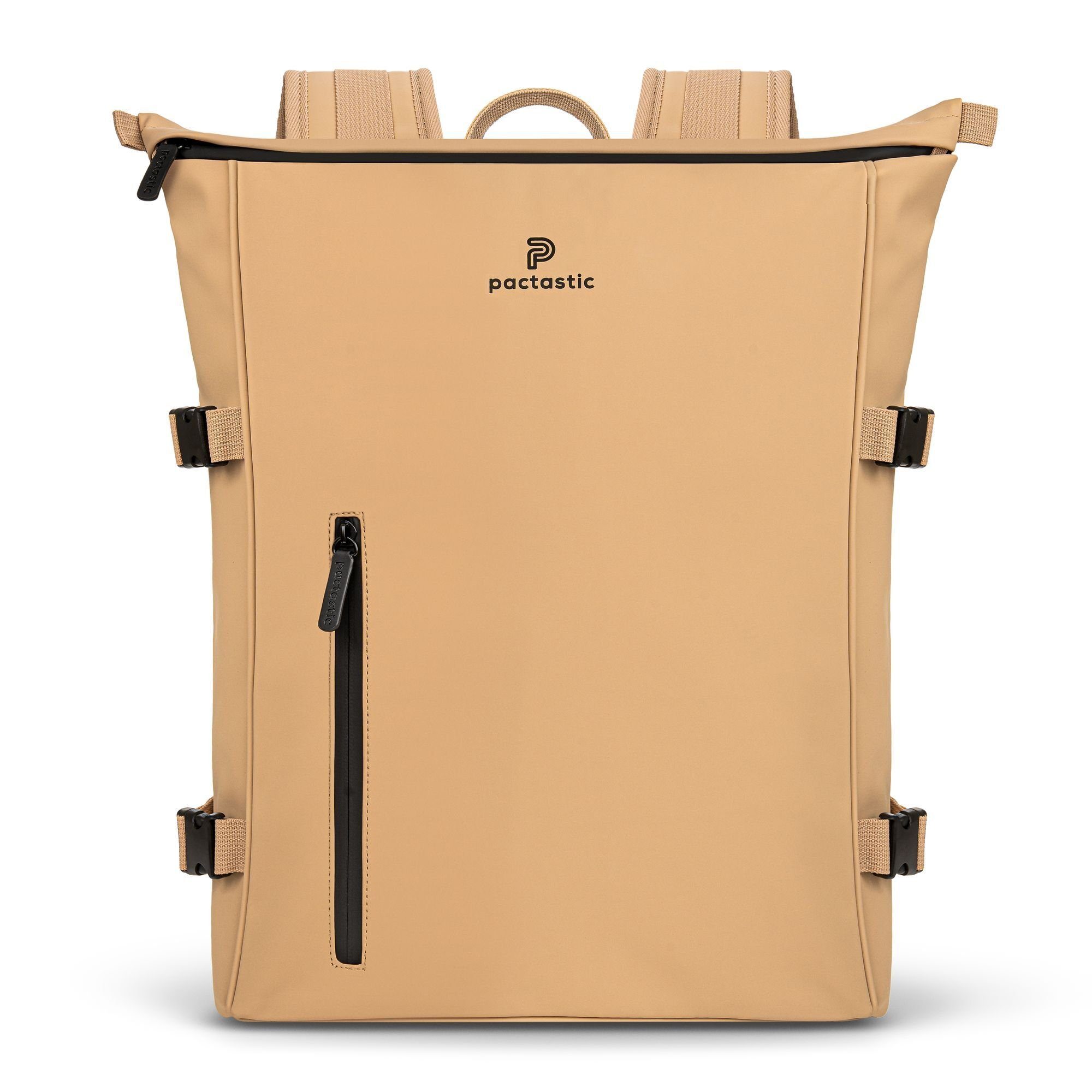 Pactastic Daypack Urban Collection, Veganes Tech-Material beige | Freizeitrucksäcke