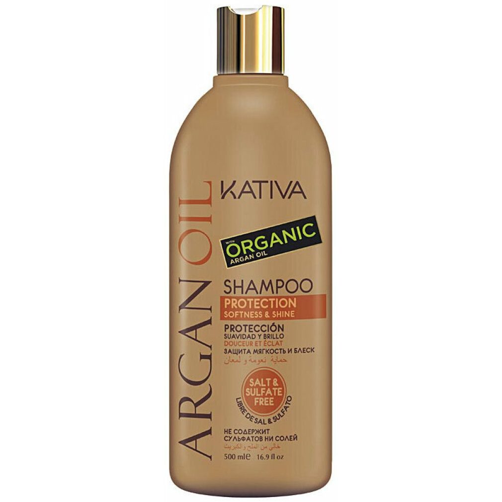 Kativa Haarshampoo Argan Oil Shampoo Protection Softness & Shine 500ml