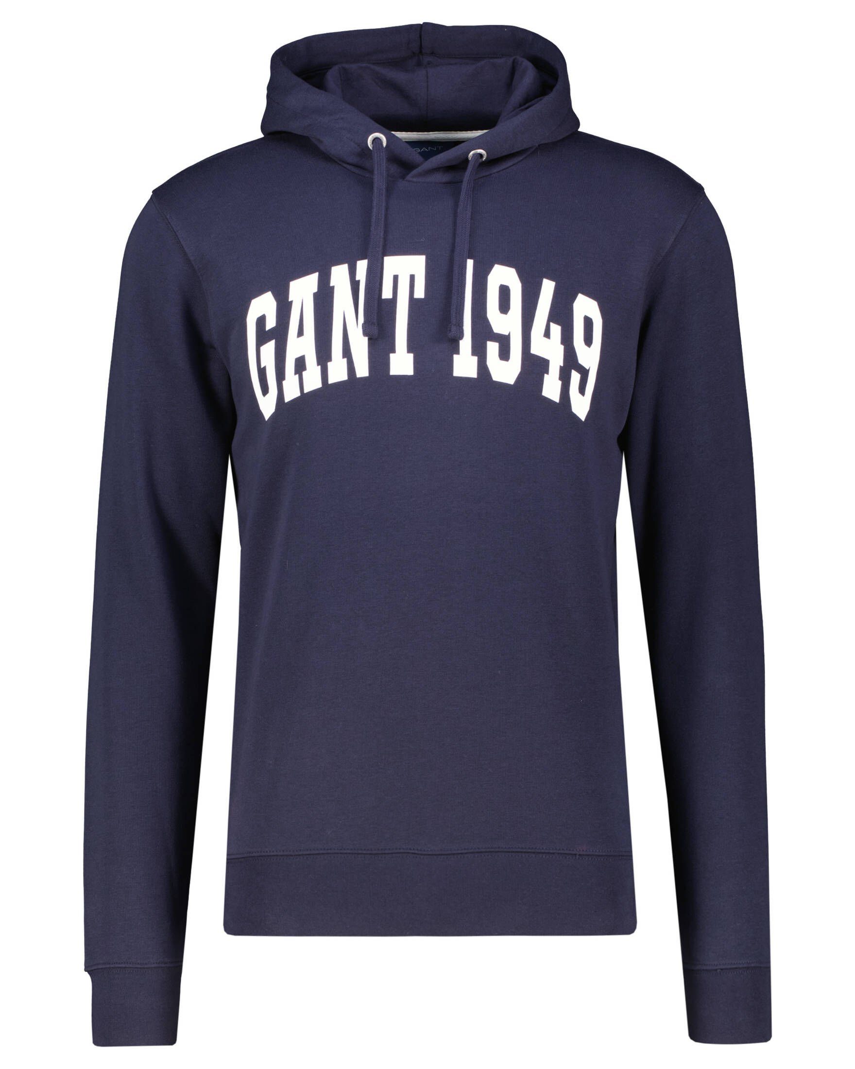 Gant (1-tlg) Sweatshirt Sweatshirt (52) Herren HOODIE FALL marine