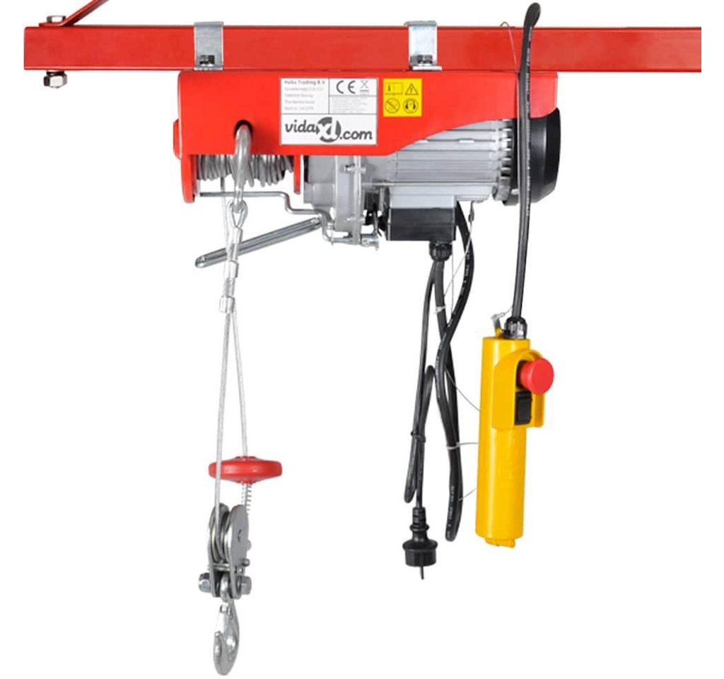 Thumbnail - vidaXL Seilzug, Elektrischer Seilhebezug 1300 W 400/800 kg