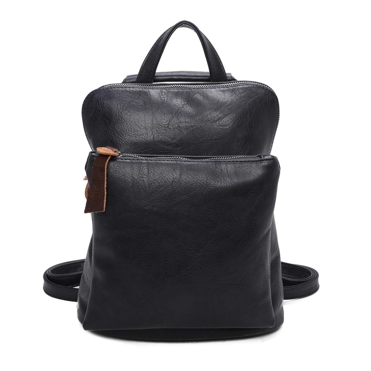 ITALYSHOP24 Rucksack Damen Rucksack Tasche Umhängetasche günstig online kaufen