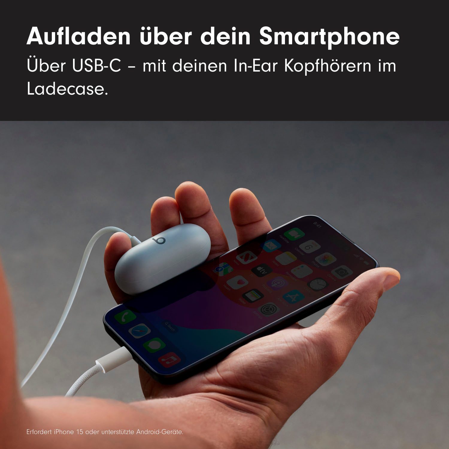 Beats by Dr. Dre Solo Buds wireless In-Ear-Kopfhörer (Freisprechfunktion, Bluetooth) – Bild 4 von 5