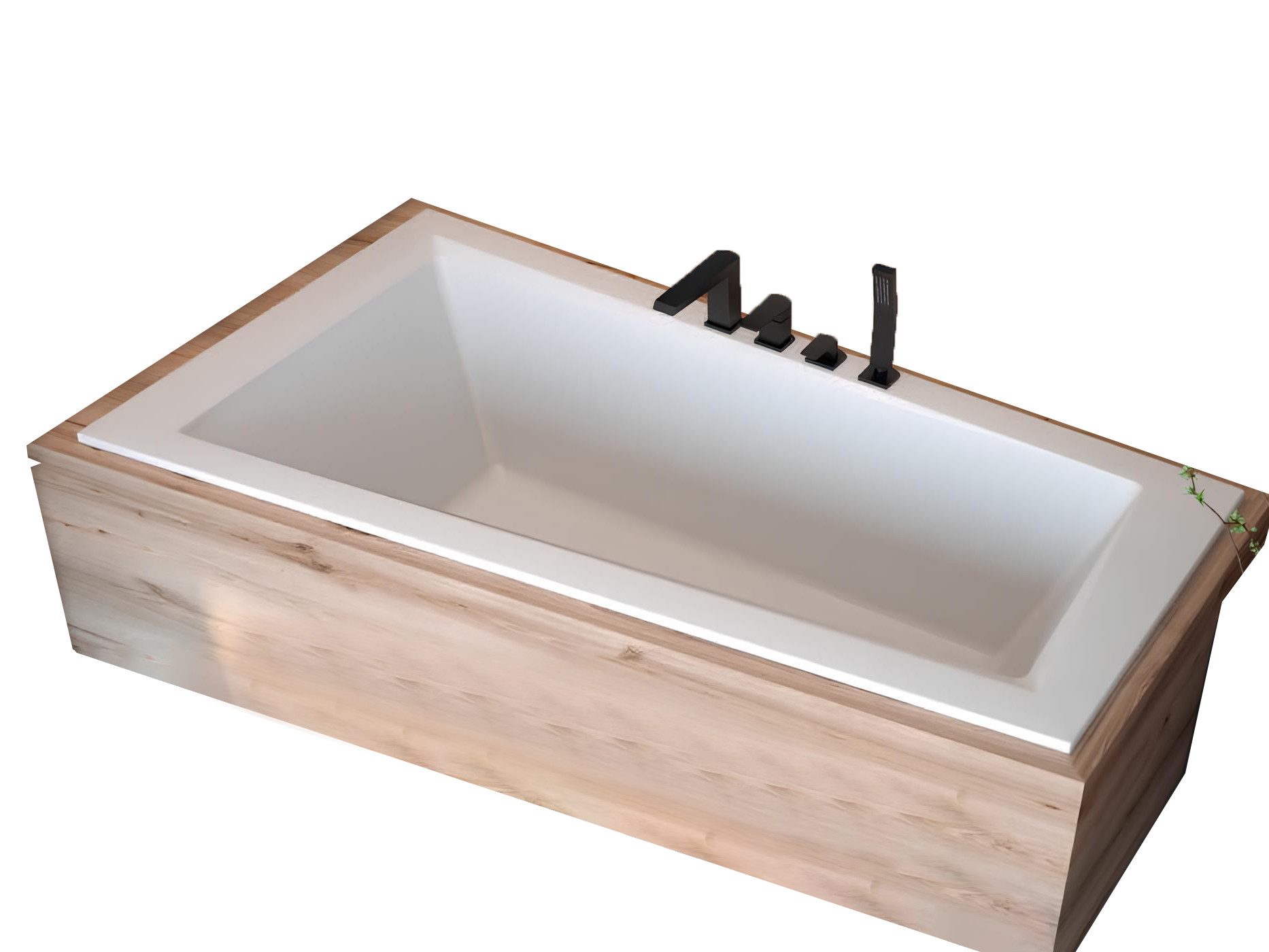 JVmoebel Badewanne Eck Badewanne Badezimmer Einbau Wannen modern elegant, Made in Europa