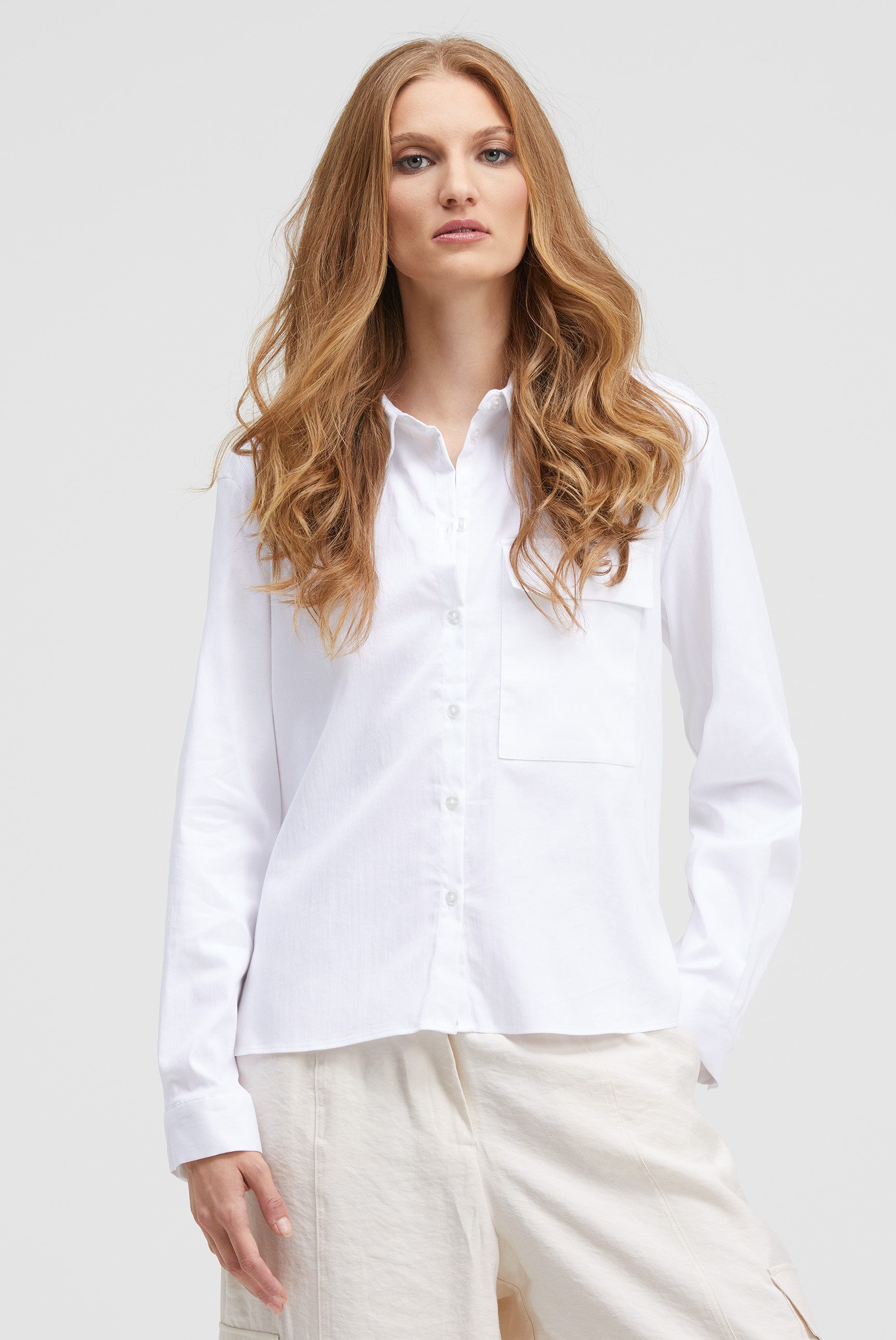 Smith & Soul Langarmbluse mit Brusttasche