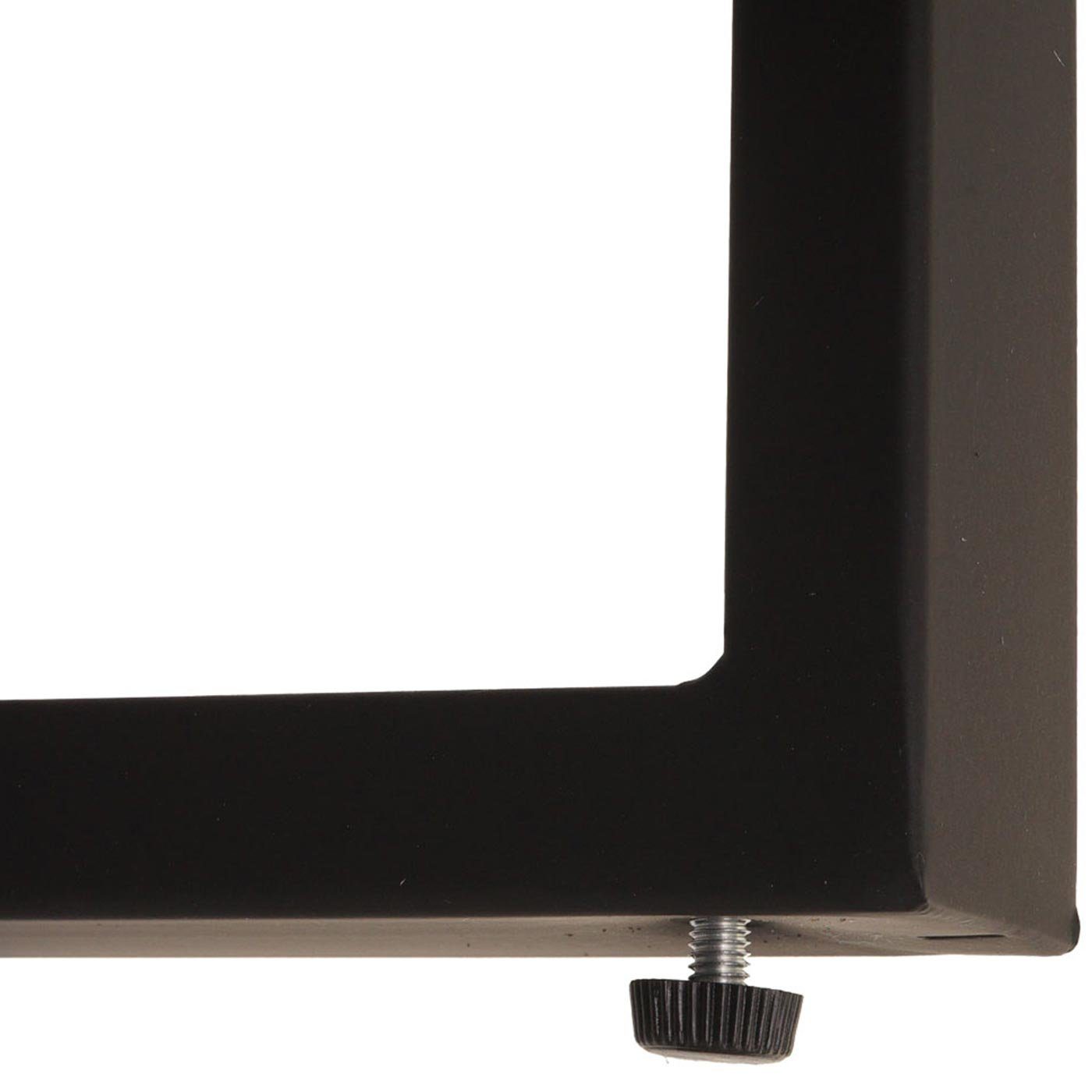 Inklusive Marmor-Optik TV-Rack grau grau verstellbare MCW | MCW-L53-T, Fußbodenschoner Marmor-Optik