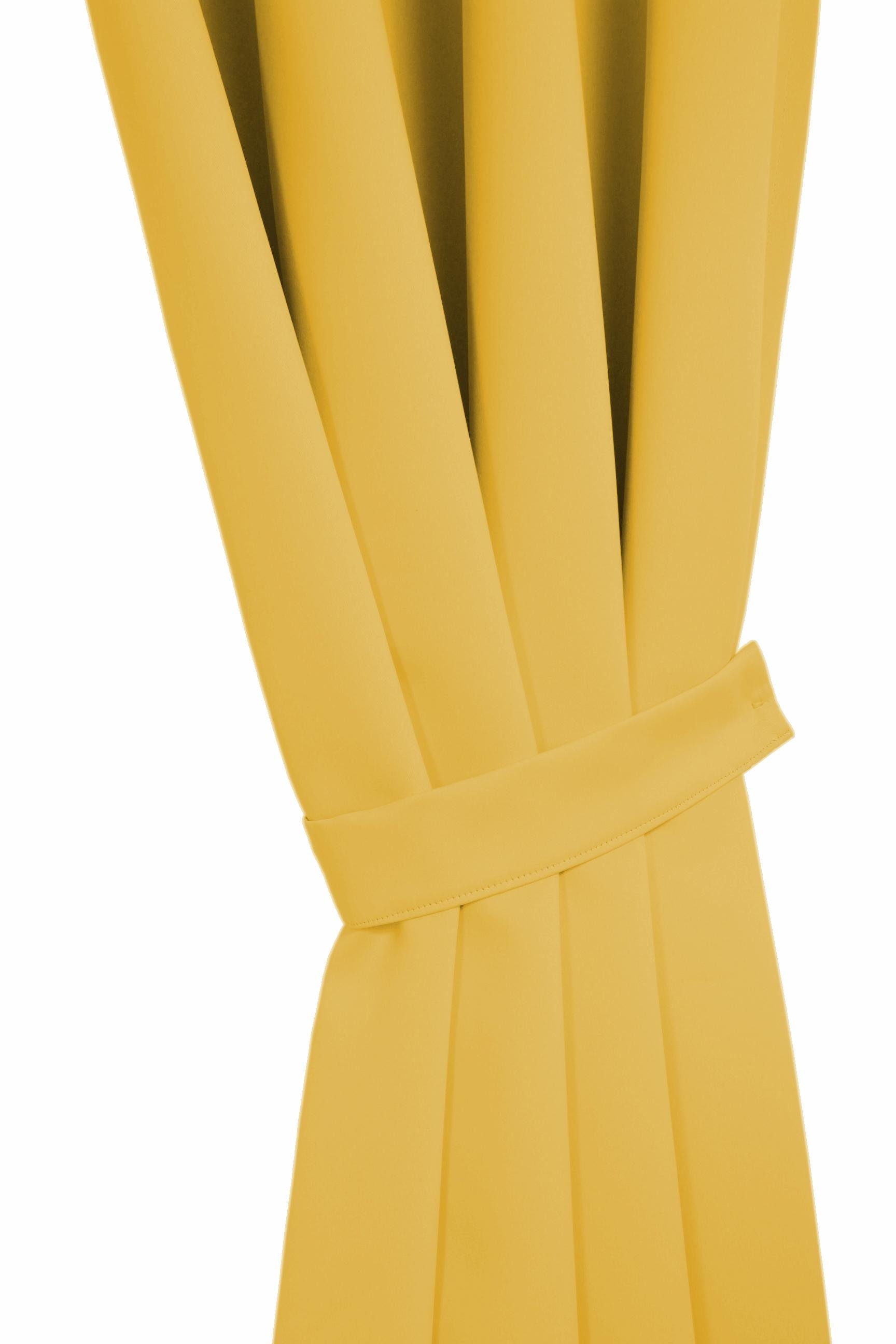 Wirth Raffhalter DIM OUT, Gardinen, Vorhänge, (2-tlg)