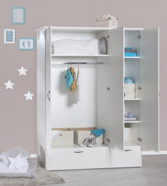 roba® Kleiderschrank Kinderkleiderschrank