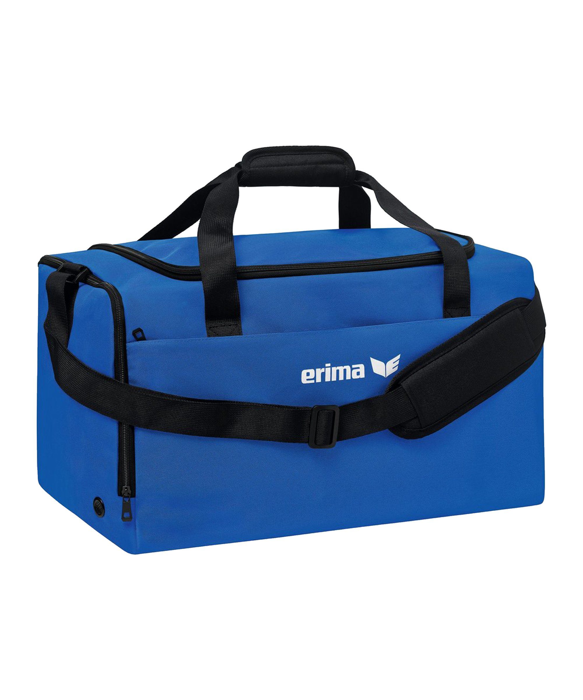 Erima Freizeittasche TEAM Sporttasche Gr.M, Schultergurt blauschwarz | Reisetaschen