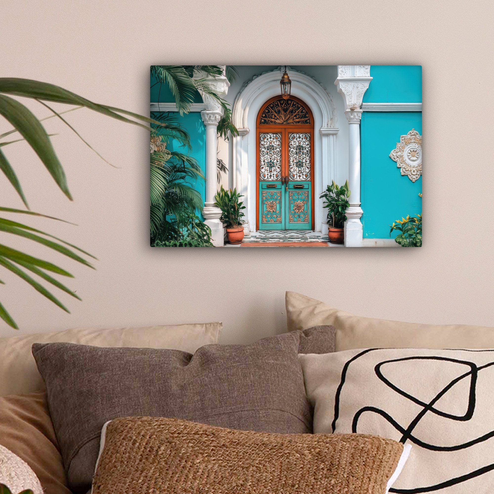 OneMillionCanvasses® Leinwandbild Säulen - Dekorativ - günstig online kaufen