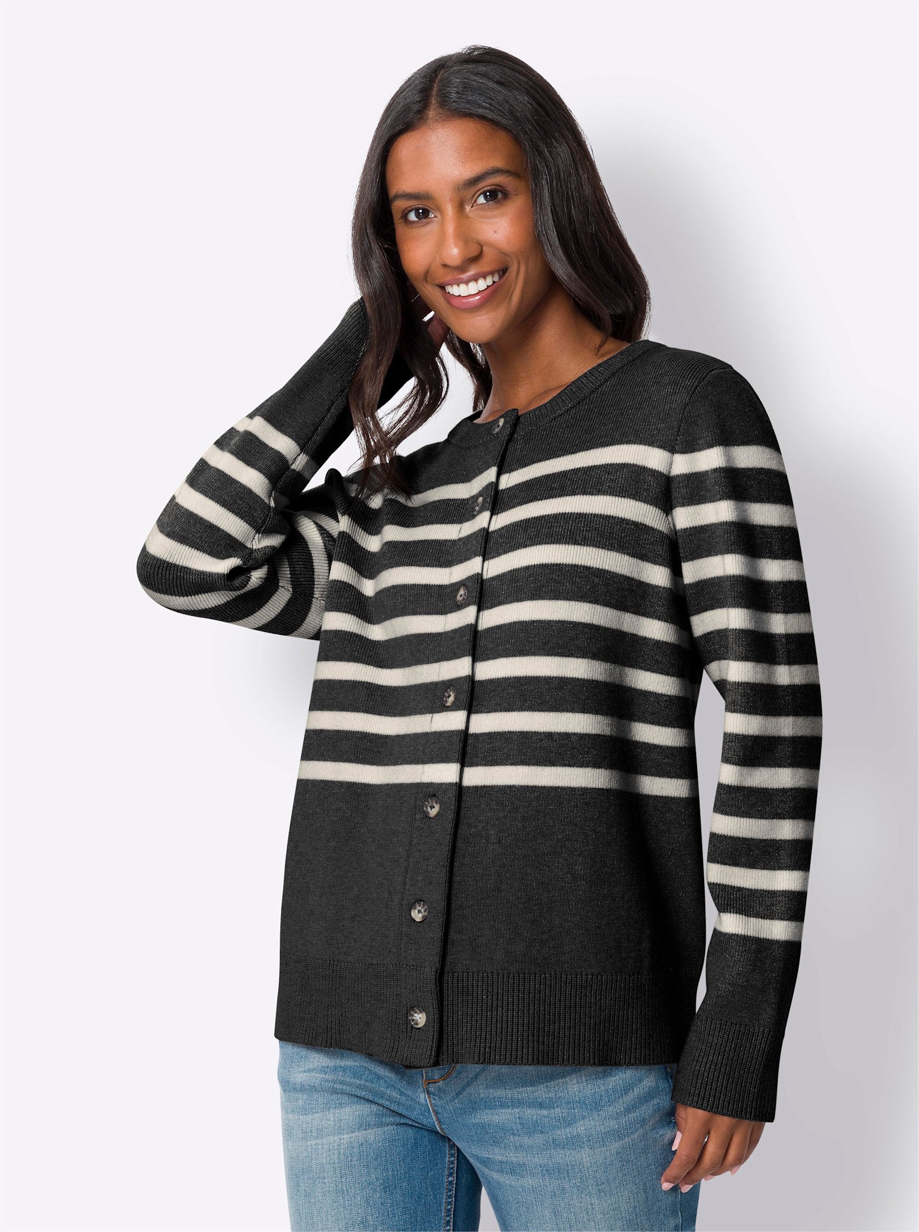 heine Strickjacke Strickjacke . günstig online kaufen