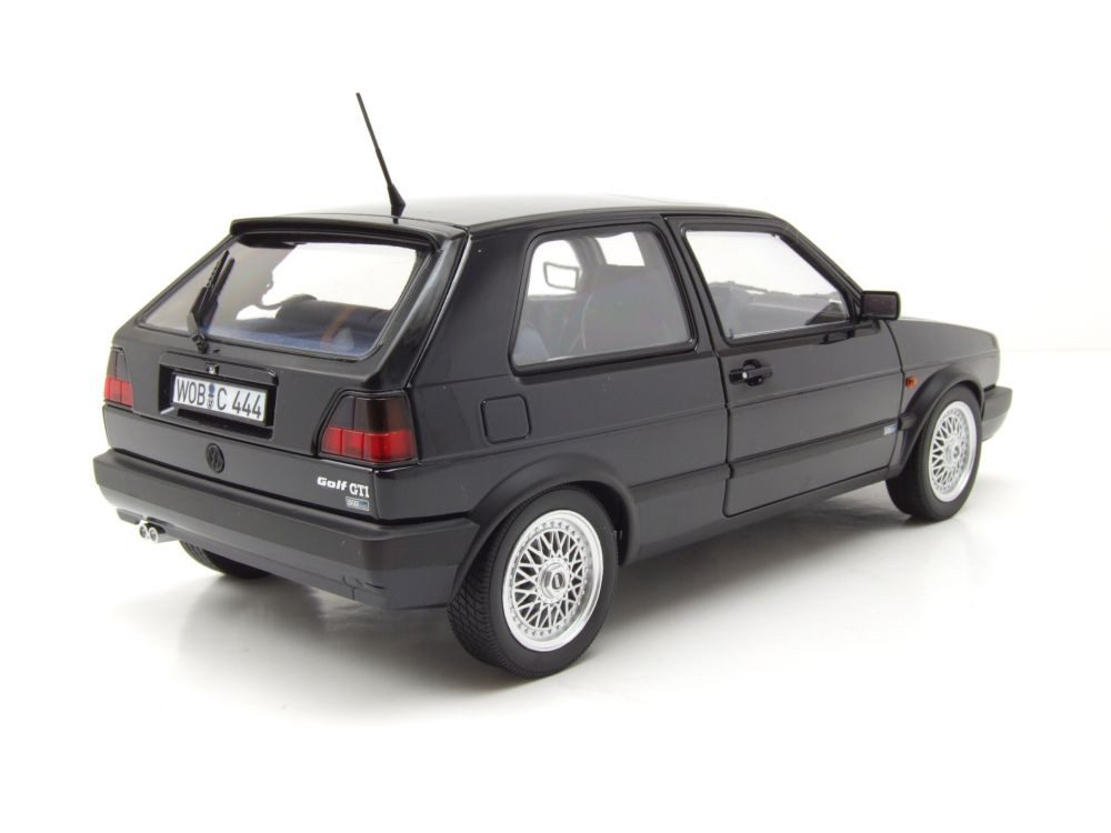 Norev Modellauto VW Golf 2 GTI Edition Blue 1991 dunkelblau metallic, Maßstab 1:18 – Bild 2 von 5