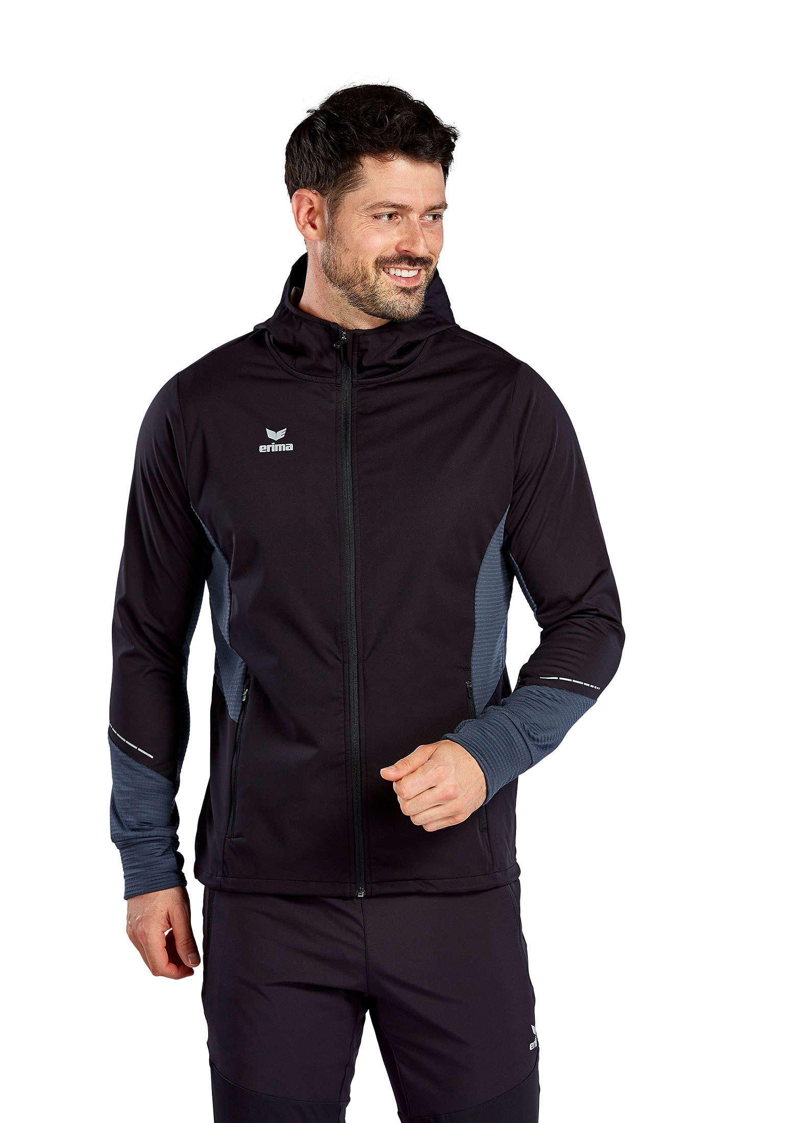 Erima Laufjacke RACING Running Jacke Herren Leichtes, wasserabweisendes Mat günstig online kaufen