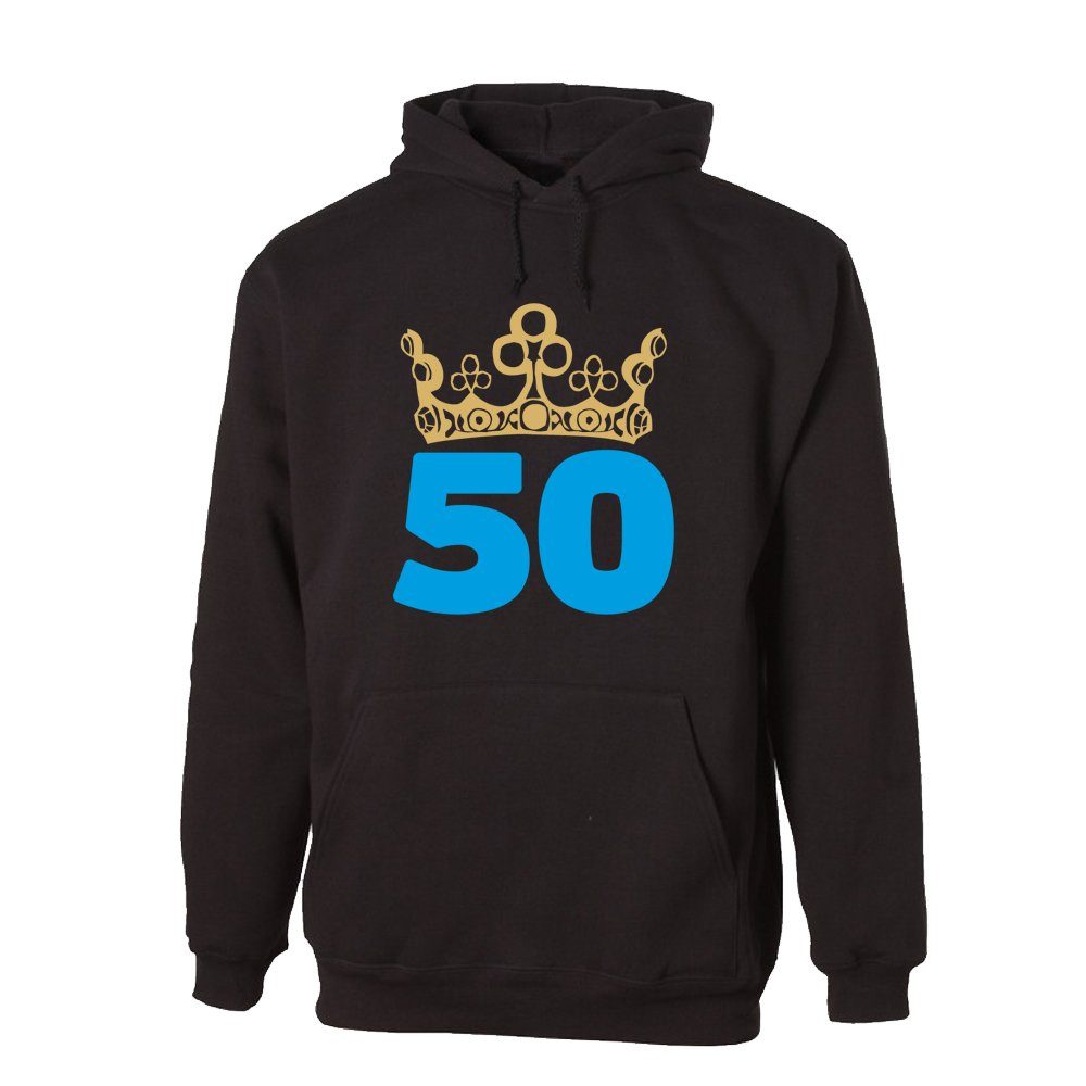 Hoodie 50 – mit Krone
