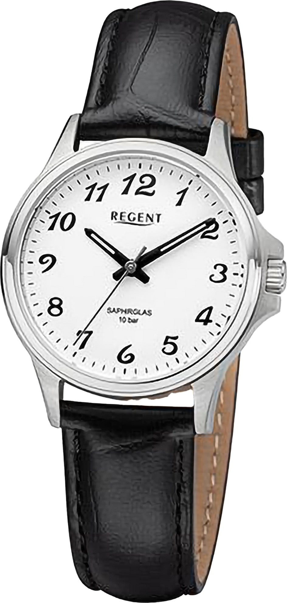 Quarzuhr Regent Damen Armbanduhr Analog