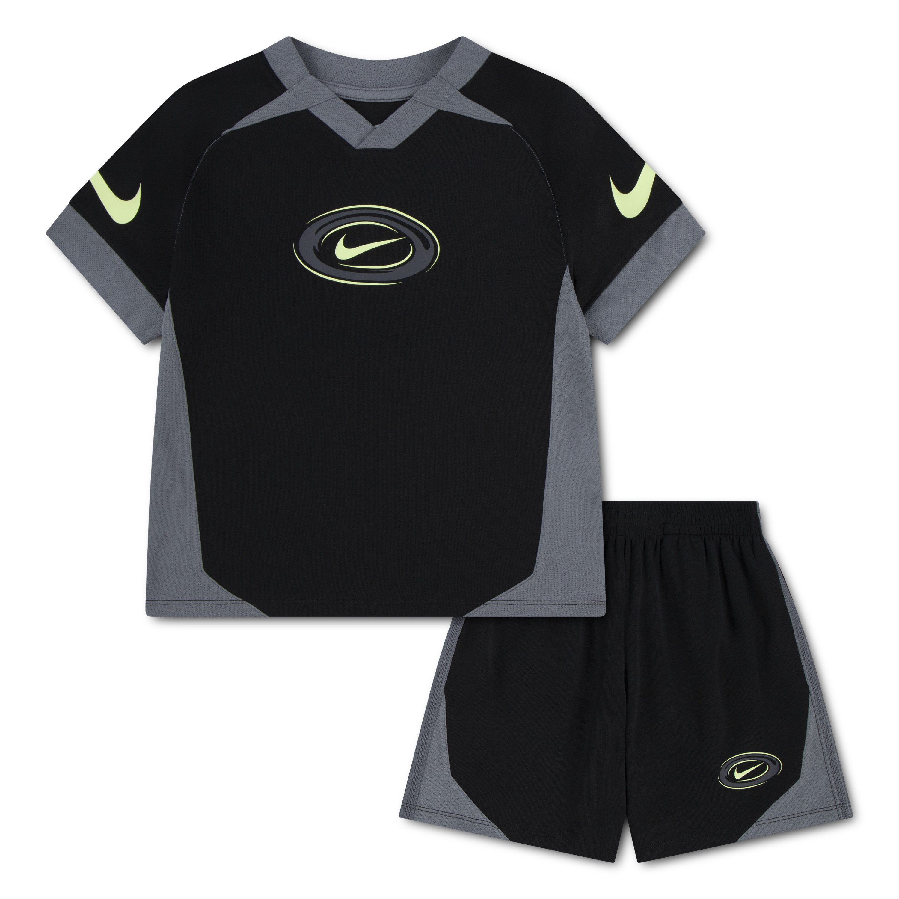 Nike Sportswear T-Shirt & Shorts NKB B NK DF SWOOSH LOVE SHORT (2-tlg) 2-teiliges Set aus T-Shirt und Shorts, für Kinder geeignet