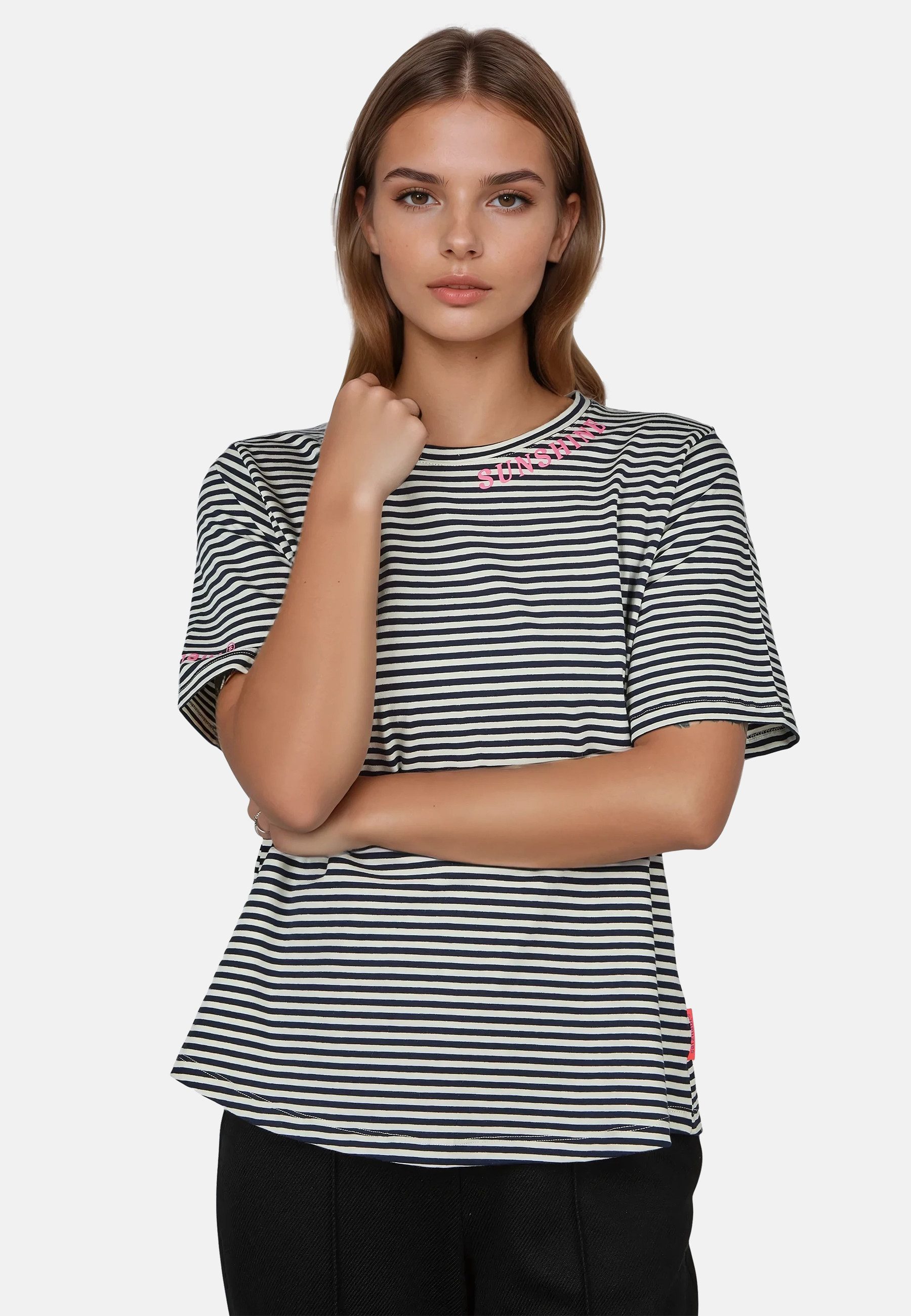 salzhaut T-Shirt TESCHI Damen Relaxed-Fit salzhaut T-Shirt – bequeme Qualität und nordisch klares Design