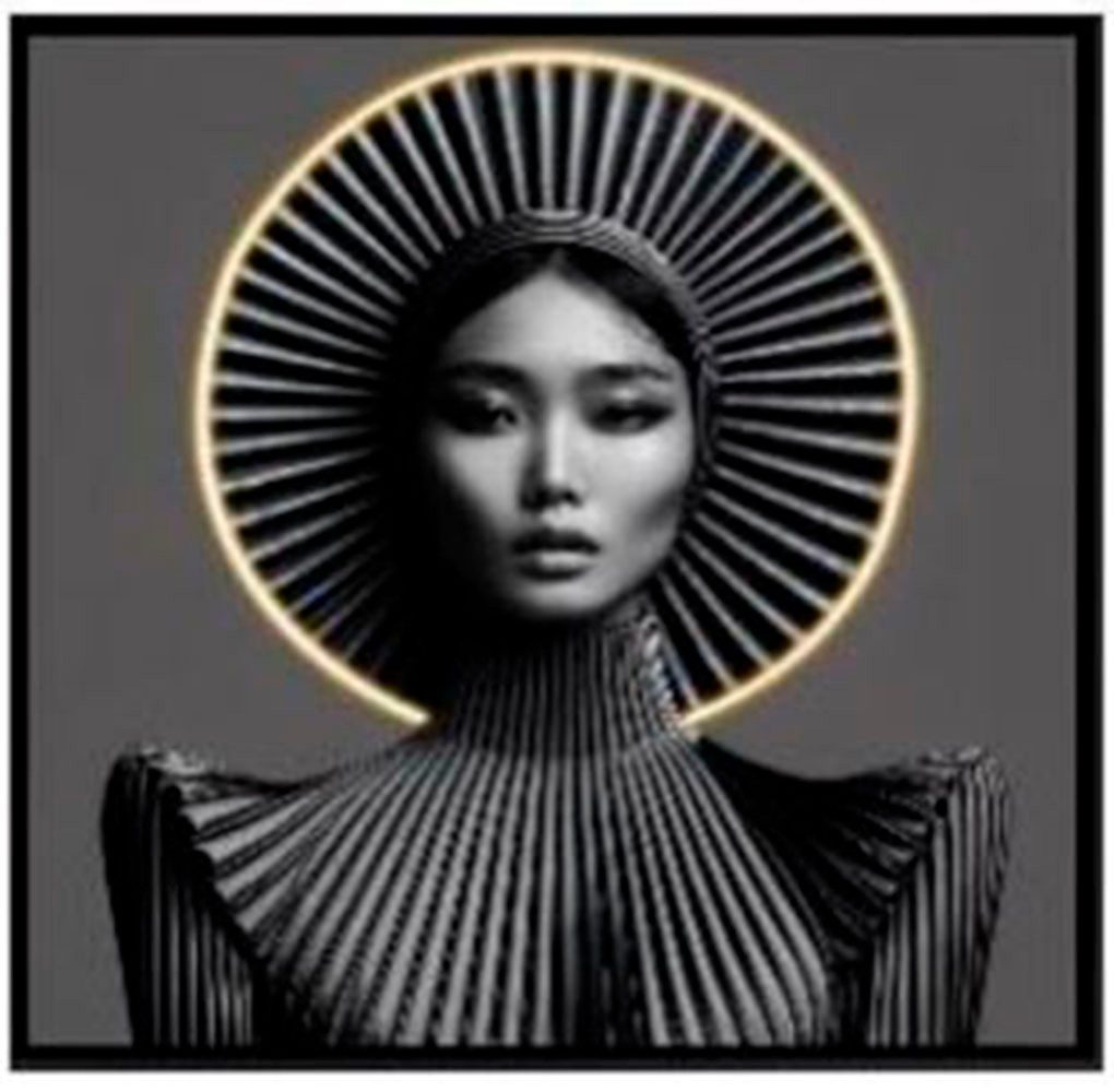 Kare Design LED-Bild Bild Muse Geometry 80x80cm