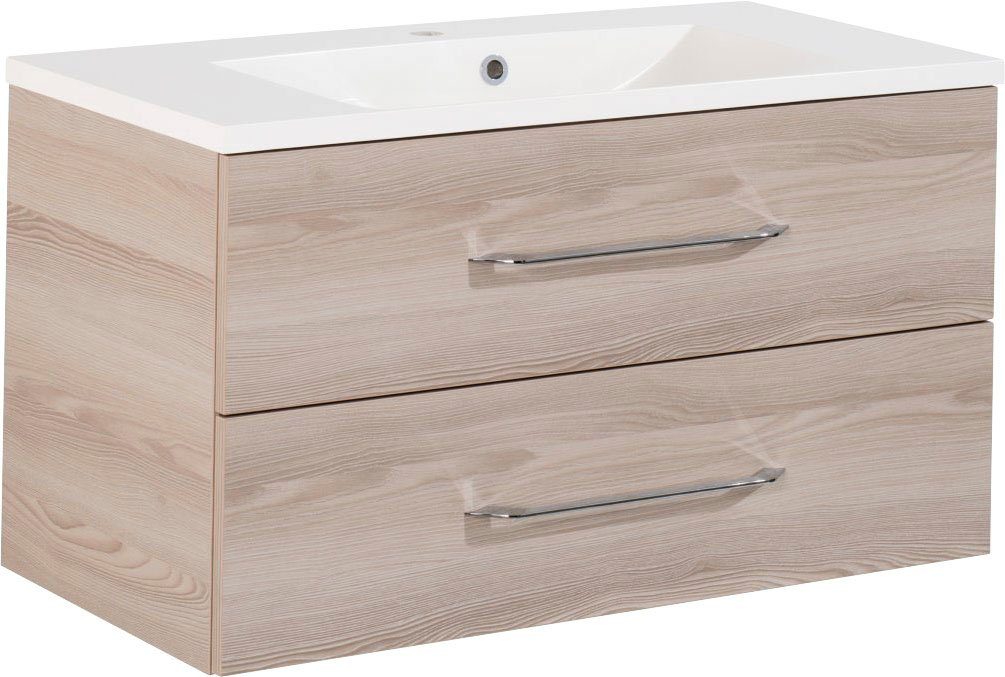 FACKELMANN Waschtisch B.clever, Badmöbel Breite 90 cm