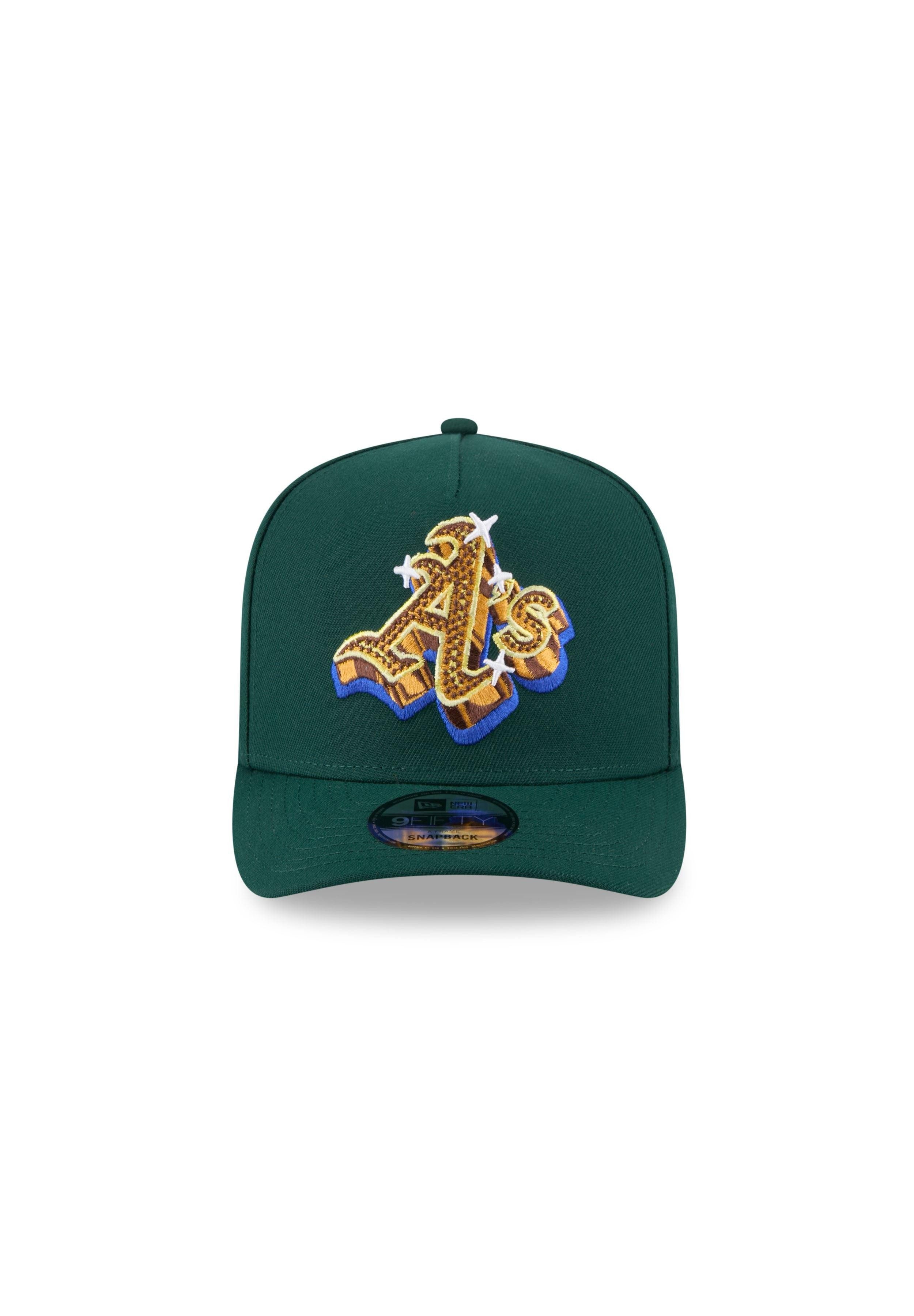New Era Baseball Cap Oakland Athletics New Era Emblem 9Fifty A-Frame Snapback Cap Grün (1-St)