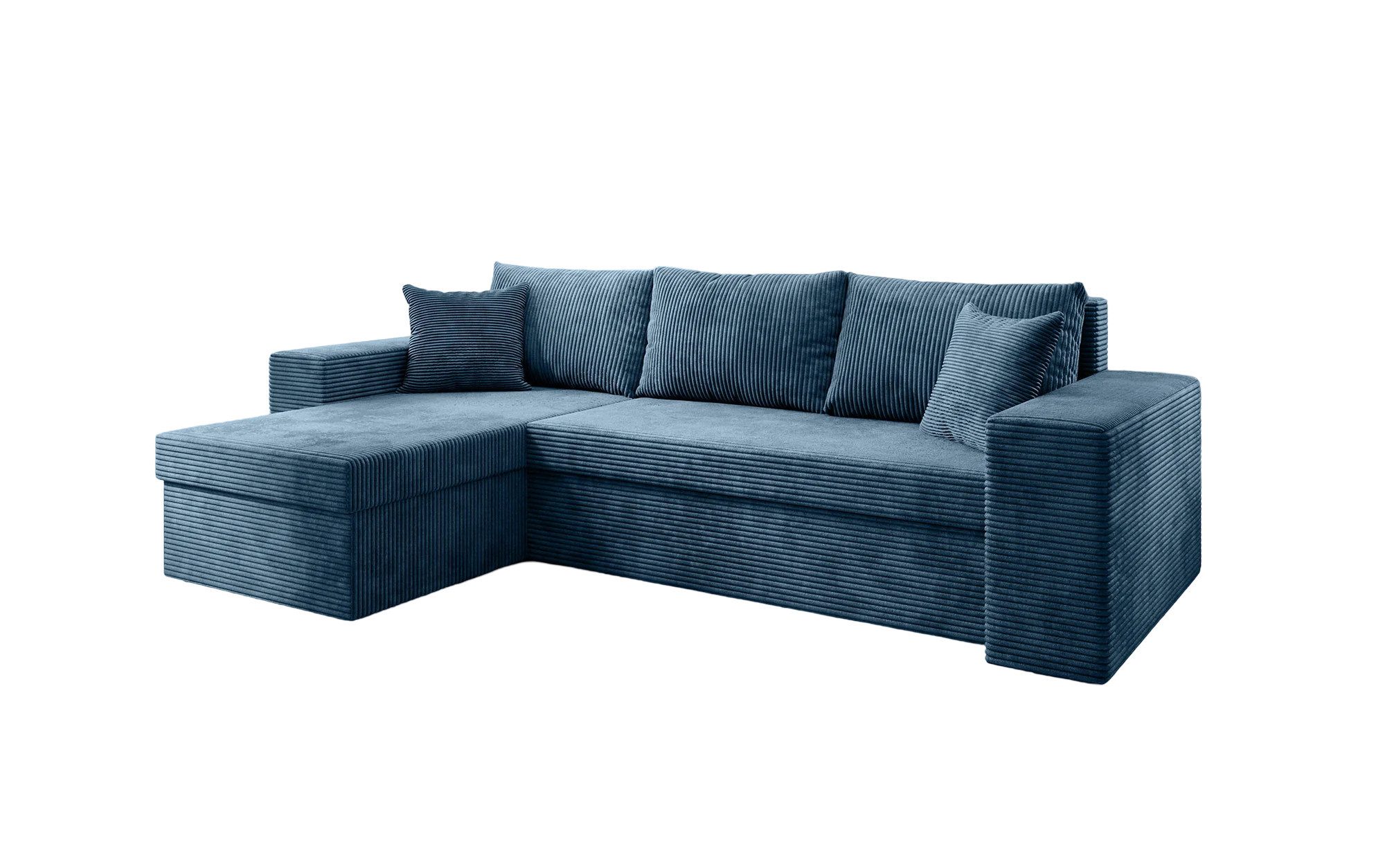 Luxusbetten24 Schlafsofa Designer Sofa Denver, mit Stauraum und Schlaffunkt günstig online kaufen