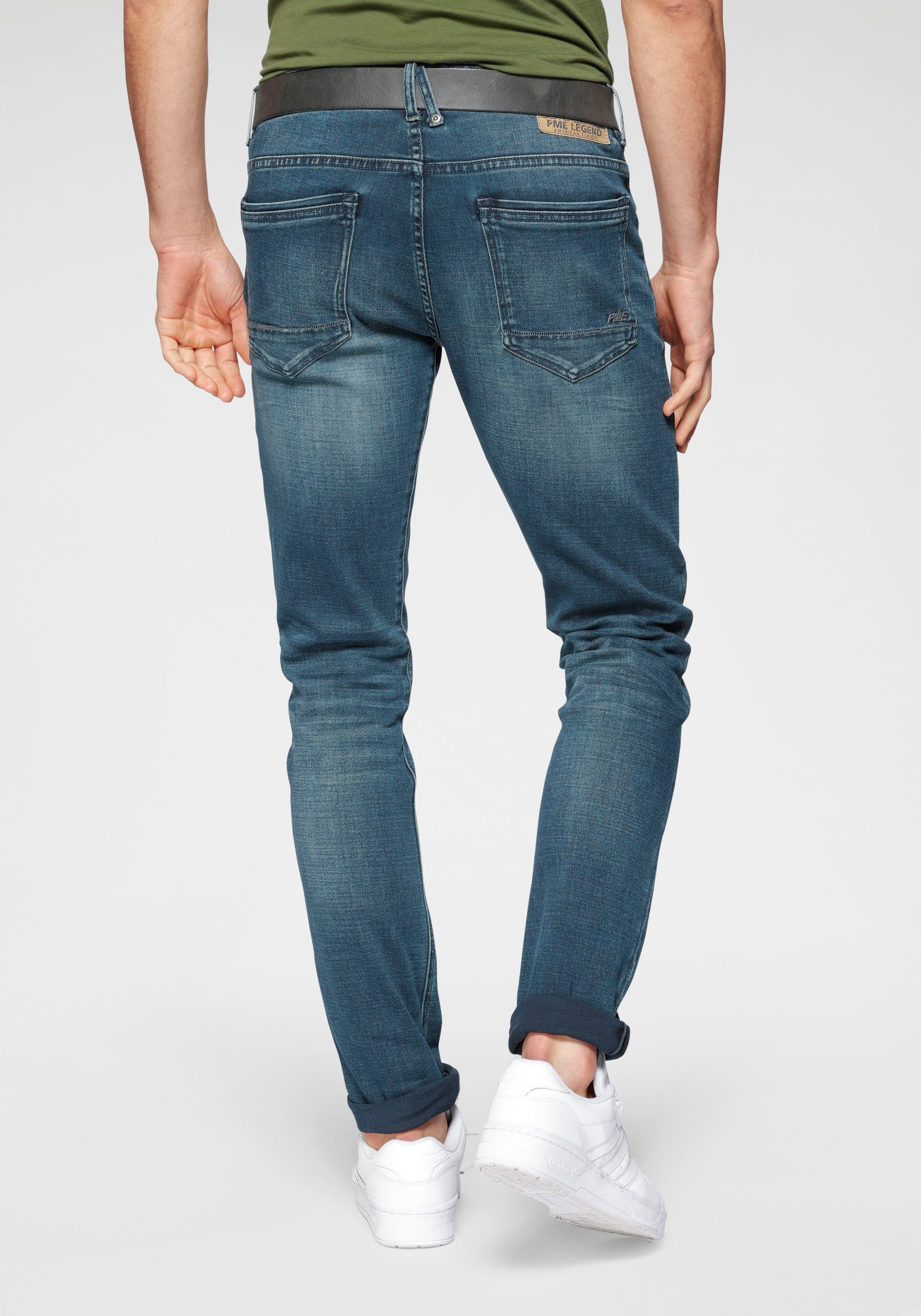 PME LEGEND Slim-fit-Jeans Tailwheel dark-blue-indigo