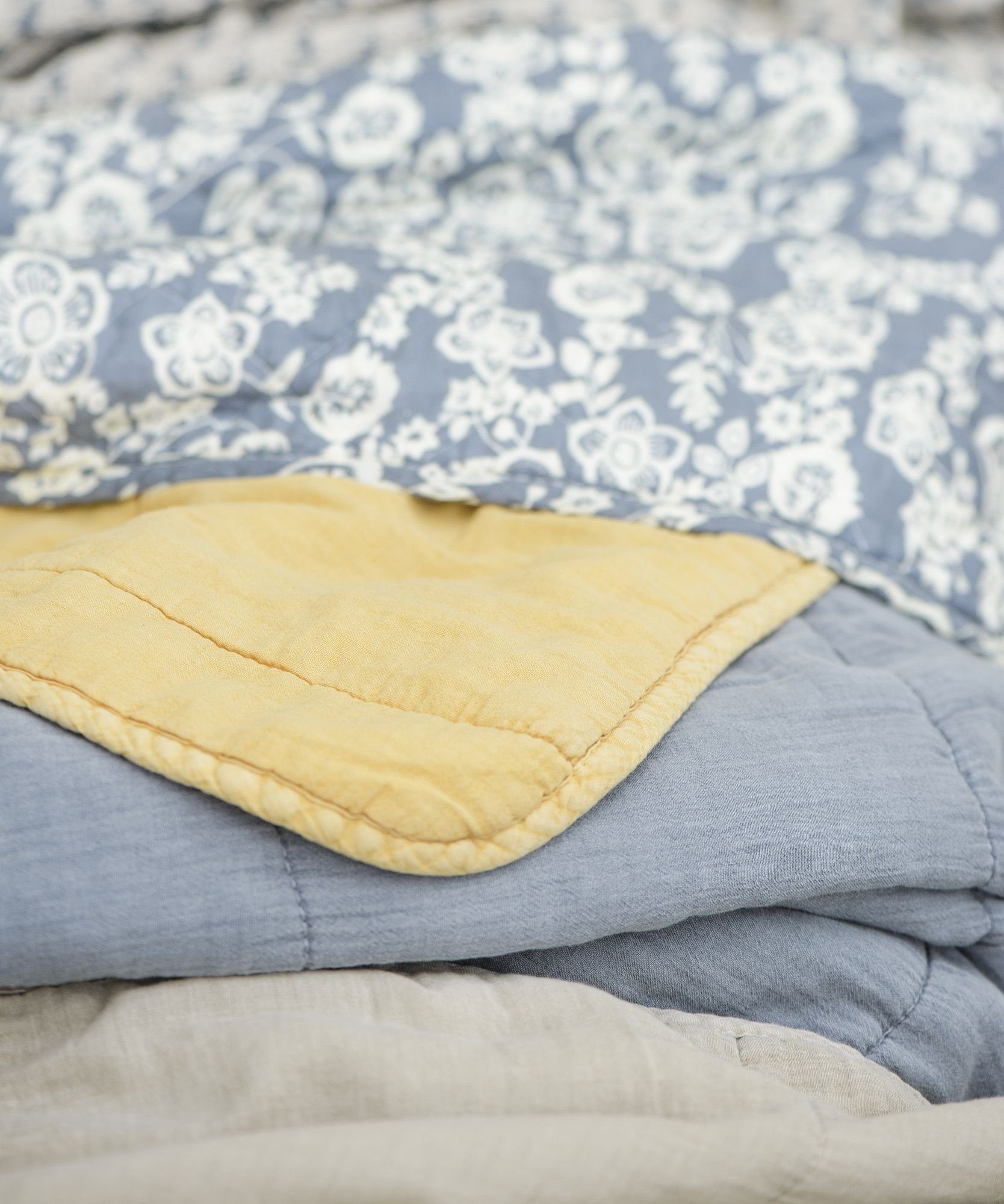 Wohndecke Decke Quilt Tagesdecke Überwurf Lemon günstig online kaufen