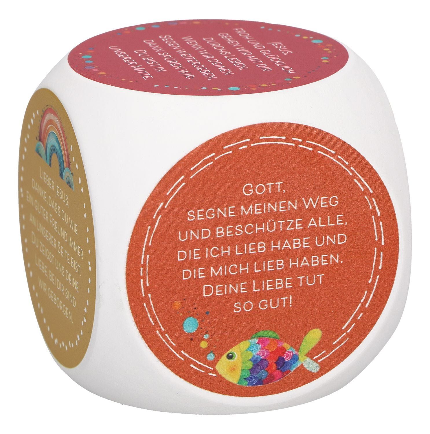Grußkarte Gebetswürfel - Dankgebete