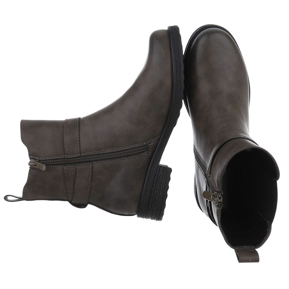 Ital-Design Damen Freizeit Stiefelette (88577546) Blockabsatz günstig online kaufen