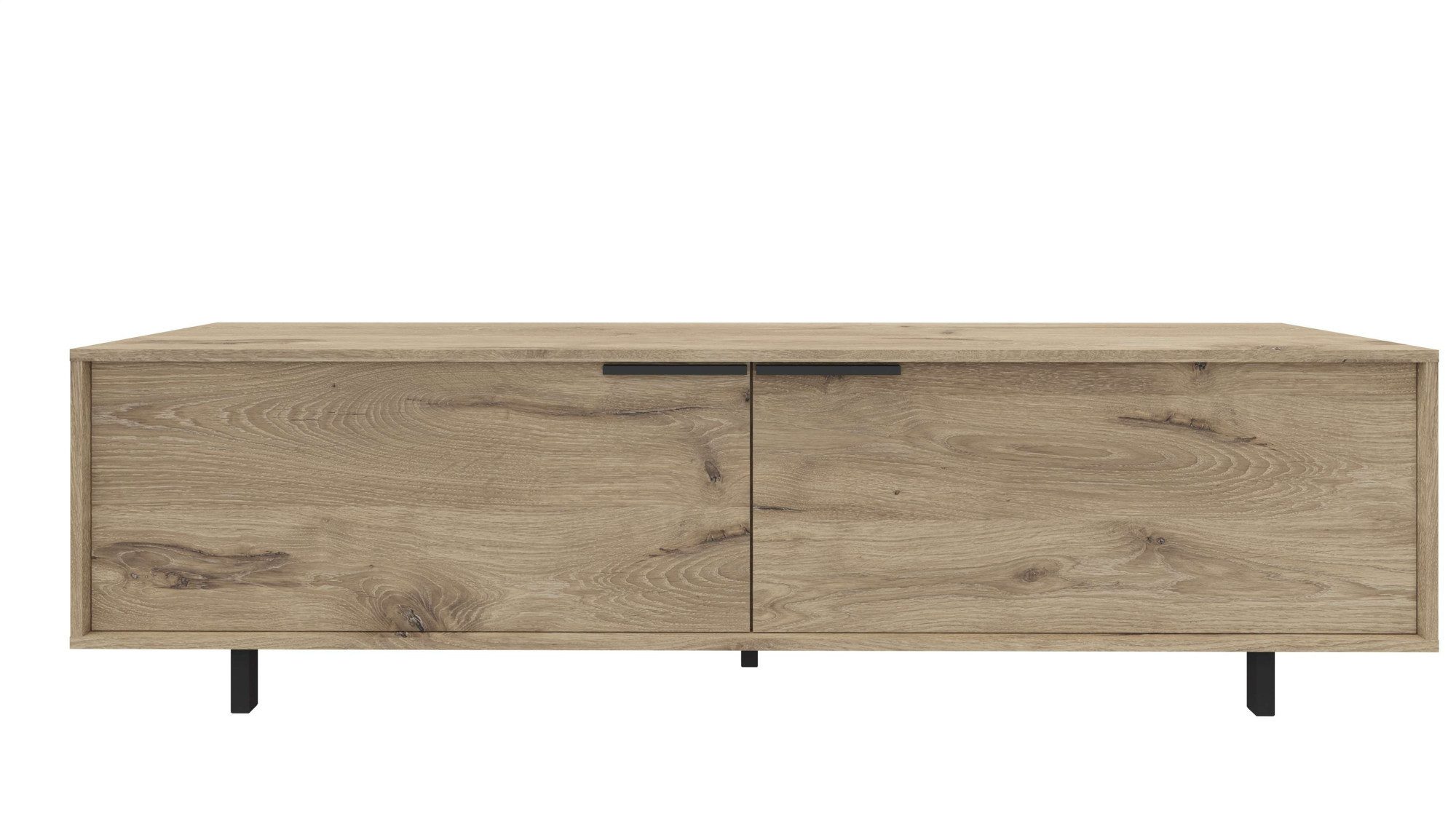 OTTO home Lowboard Dinant, TV-Kommode mit 2 Klappen, Kabeldurchführung, Breite 150 cm, Höhe 50 cm