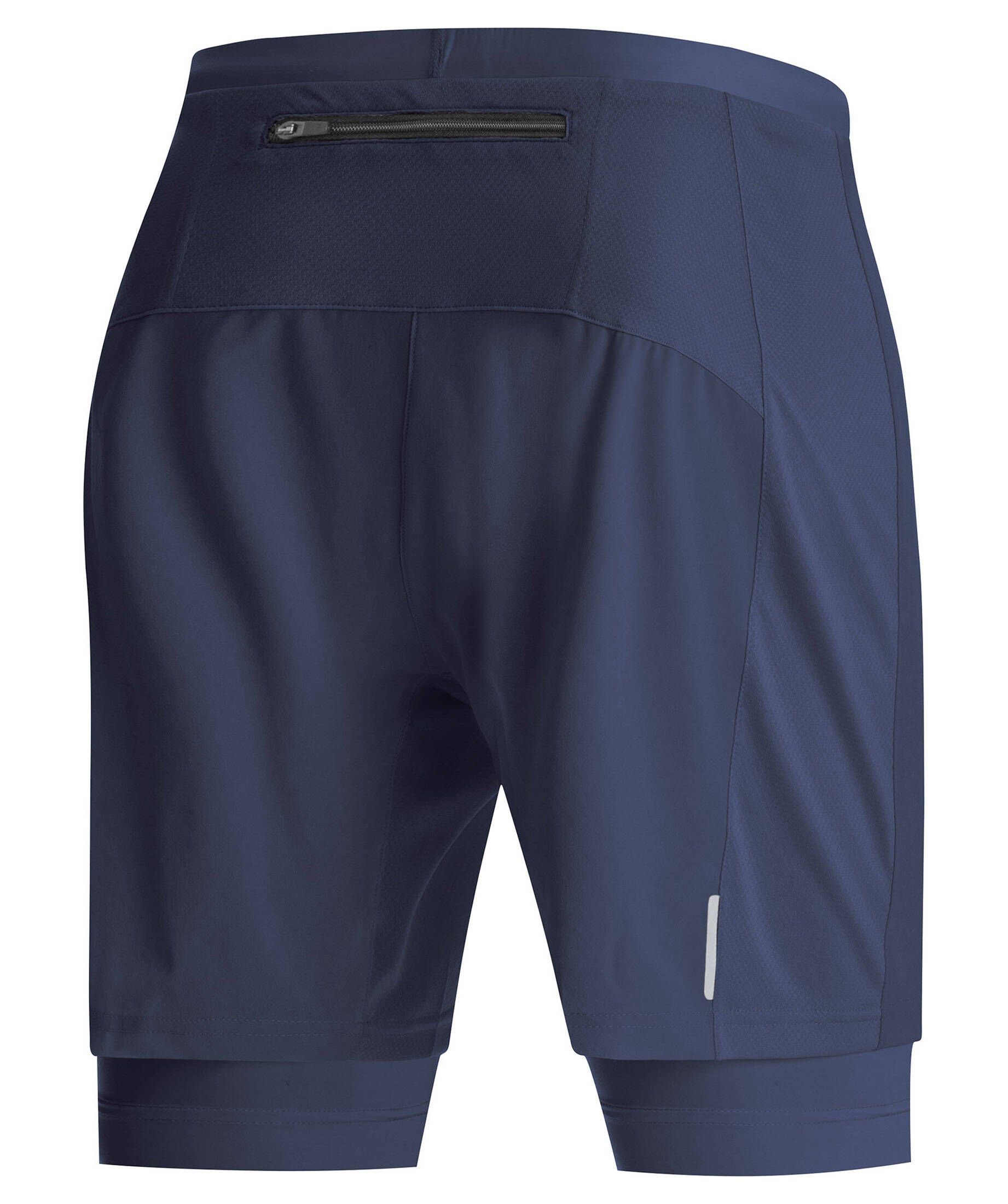 Wear (1-tlg) 2in1 Shorts" "R5 Herren Laufshorts GORE® Blue Laufshorts Orbit