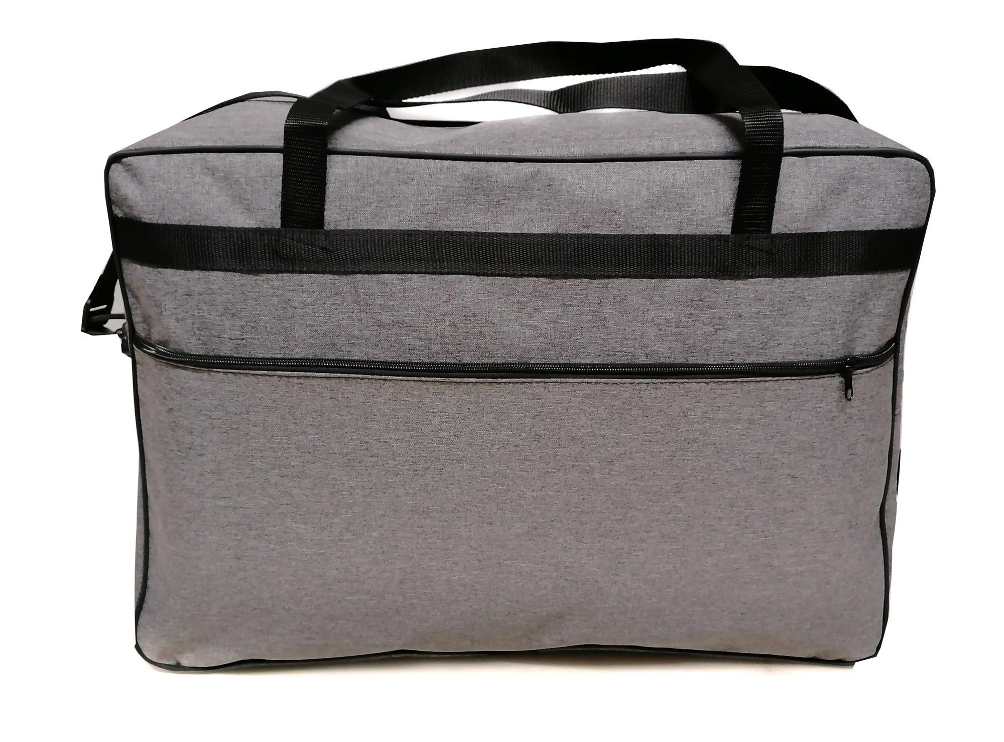 Grau cm Reise 25 Leinen Reisetasche 40 20 REISETASCHE Aves-24 Optik - x Koffer Bordcase HANDGEPÄCK, x