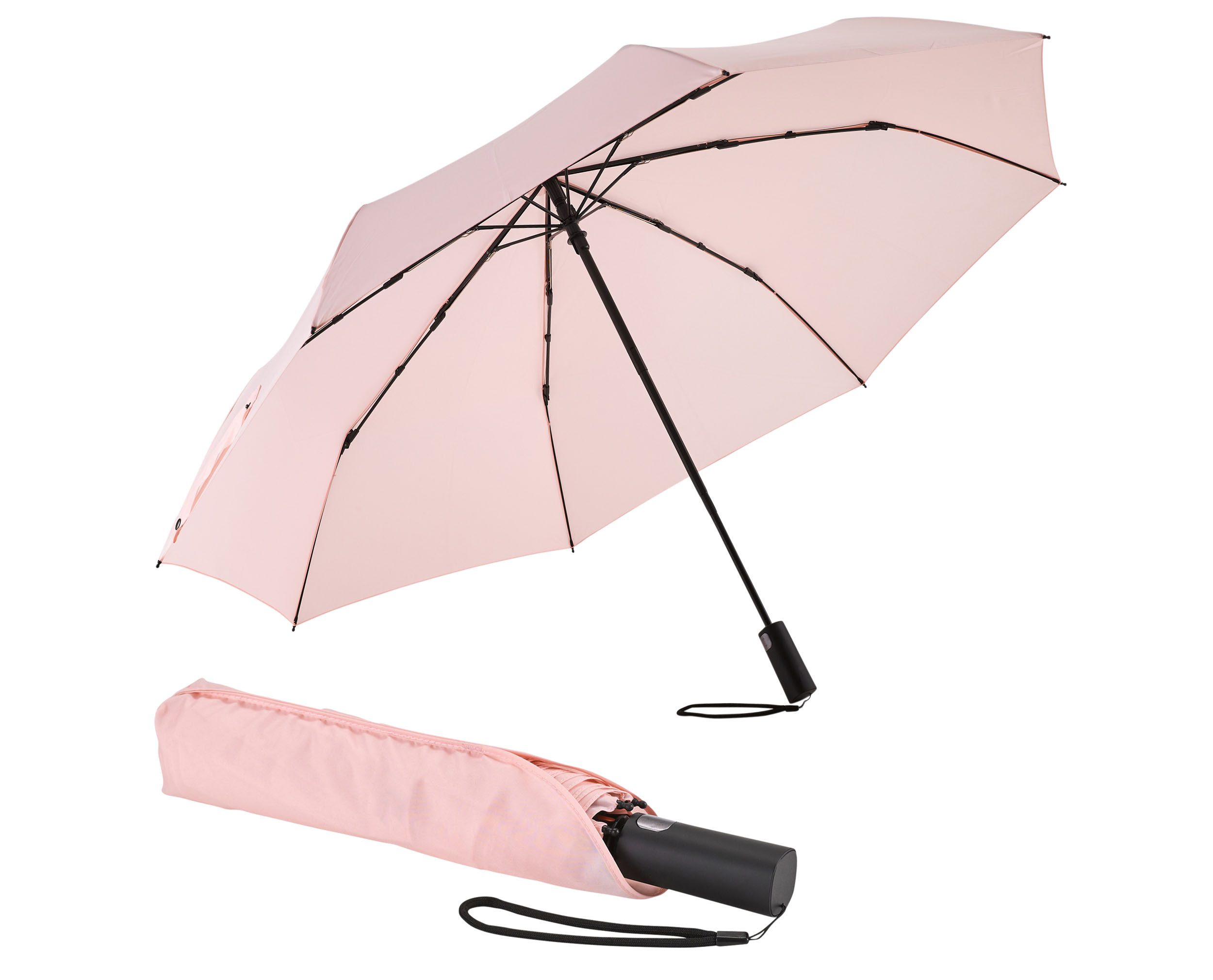 EuroSCHIRM® Partnerschirm Automatik 3432, rose, kompakte günstig online kaufen
