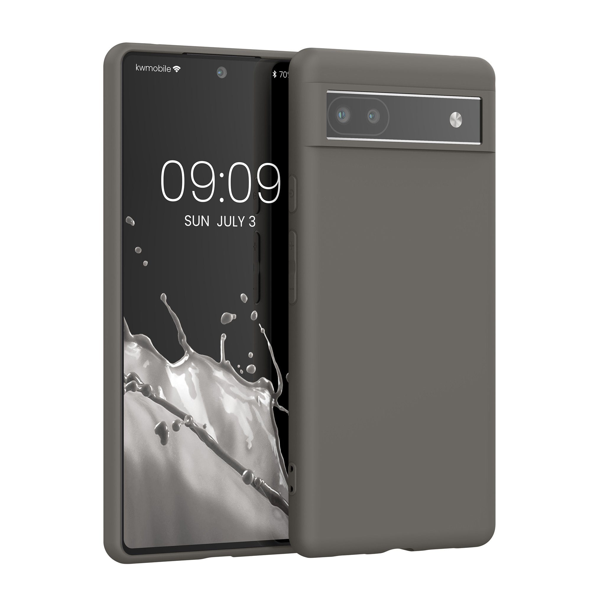 kwmobile Handyhülle Hülle für Google Pixel 6a, Hülle Silikon - Soft Handyhülle - Handy Case Cover