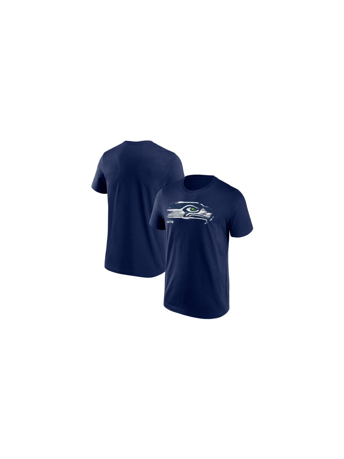 Seattle Seahawks T-Shirt Seattle Seahawks Worn Logo Graphic T-Shirt