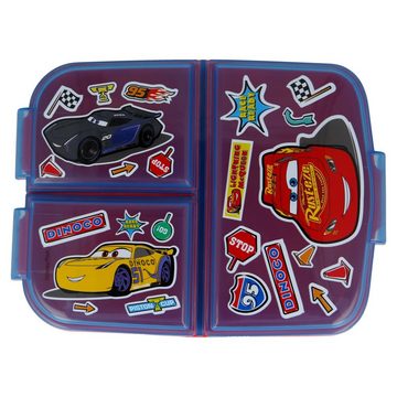 Disney Cars Lunchbox Cars Lightning McQueen 2 tlg Lunch Set - Brotdose mit Trinkflasche
