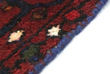 Wollteppich Hamadan Teppich handgeknüpft rot, morgenland, rechteckig, Höhe: 9 mm, handgeknüpft