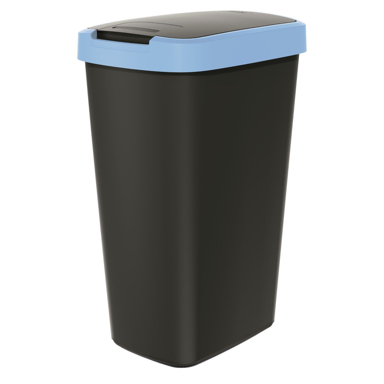 Keden Mülleimer Compacta Q, Abfallbehälter 45l mit Deckel KEDEN COMPACTA Q Blau